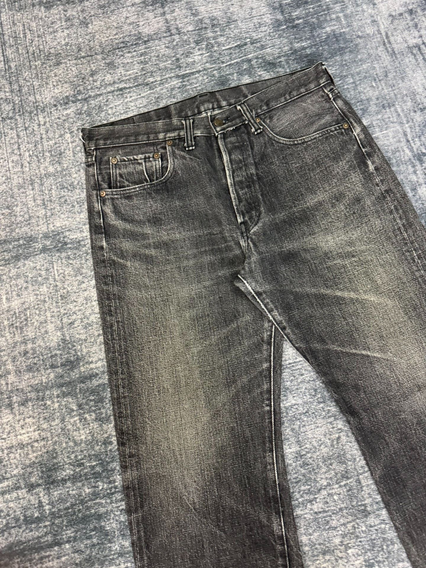Vintage Vintage 00s Japanese Denim Jeans Size US 33 - 2 Thumbnail