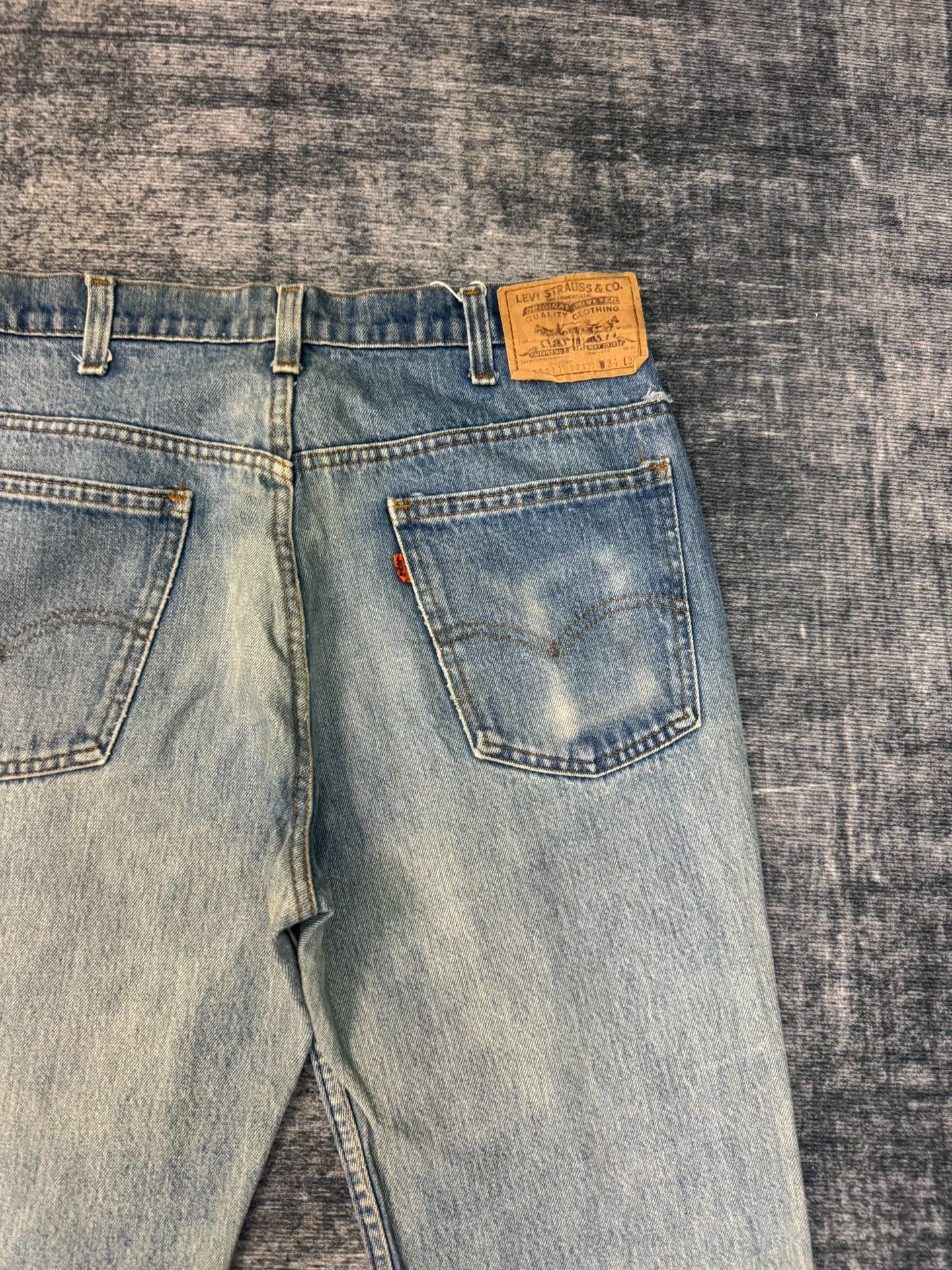 Levi's Vintage Levis 517 80s USA Washed Blue Jeans Size US 33 - 6 Thumbnail