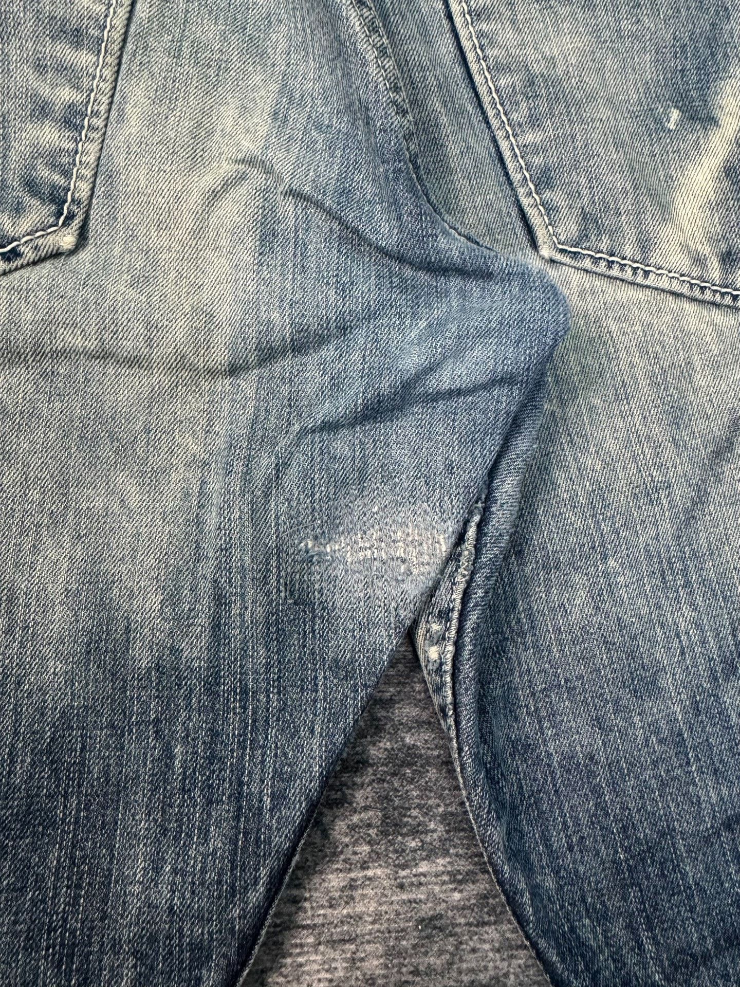 Vintage Vintage Blue Japanese Washed Jeans Size US 34 / EU 50 - 7 Thumbnail