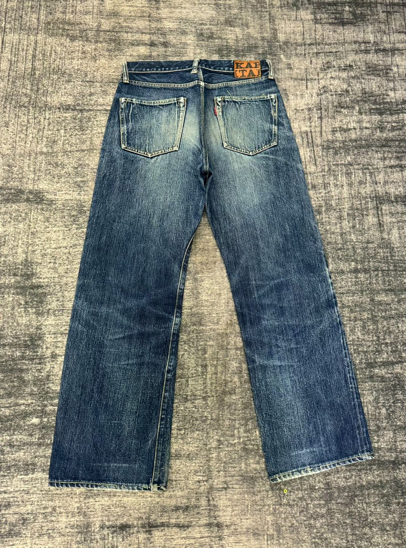 Kapital Vintage KAPITAL Washed Blue Jeans Size US 32 / EU 48 - 6 Thumbnail