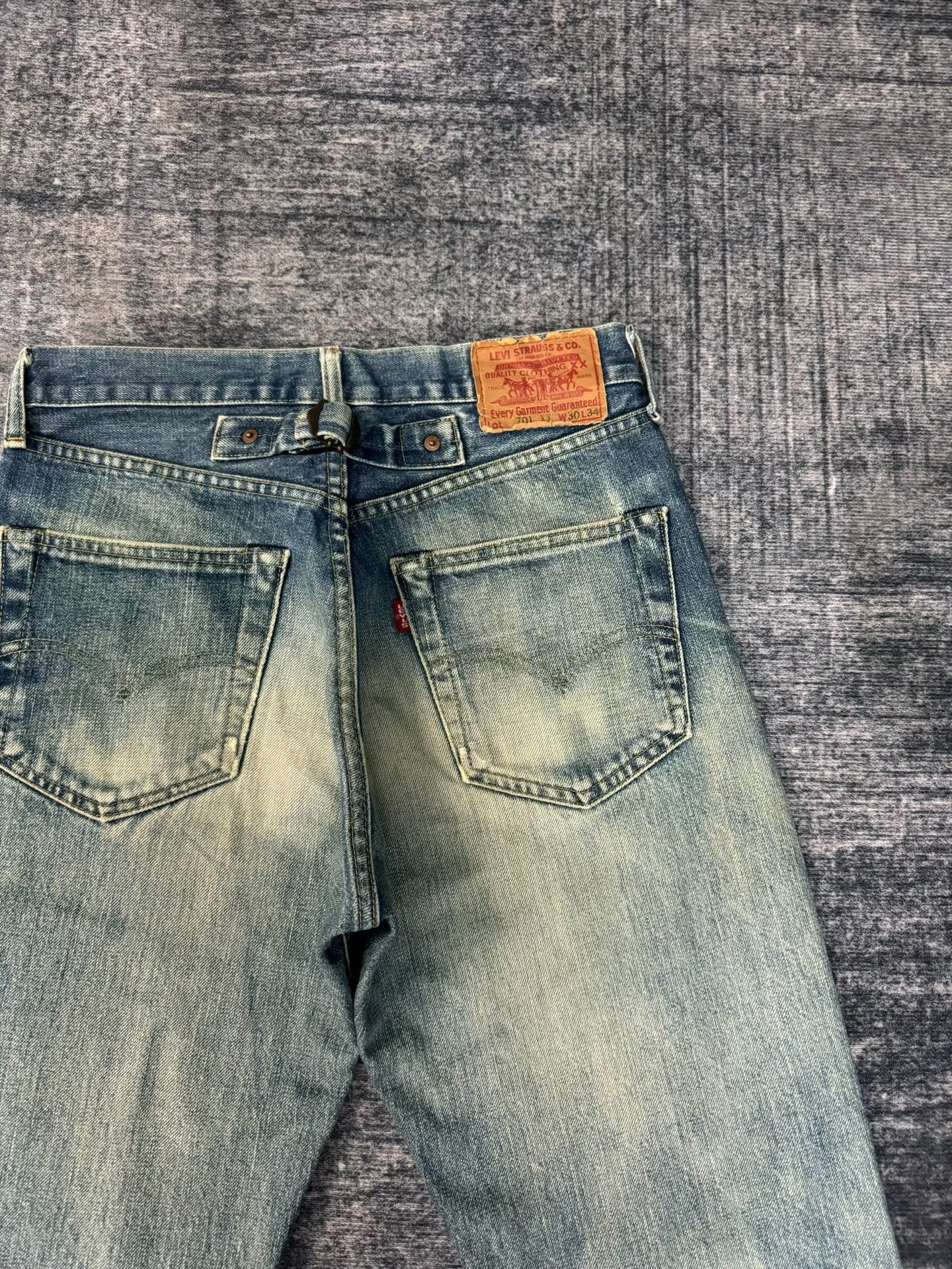 Levi's Vintage Levis 701xx LVC Jeans Size US 30 / EU 46 - 7 Thumbnail