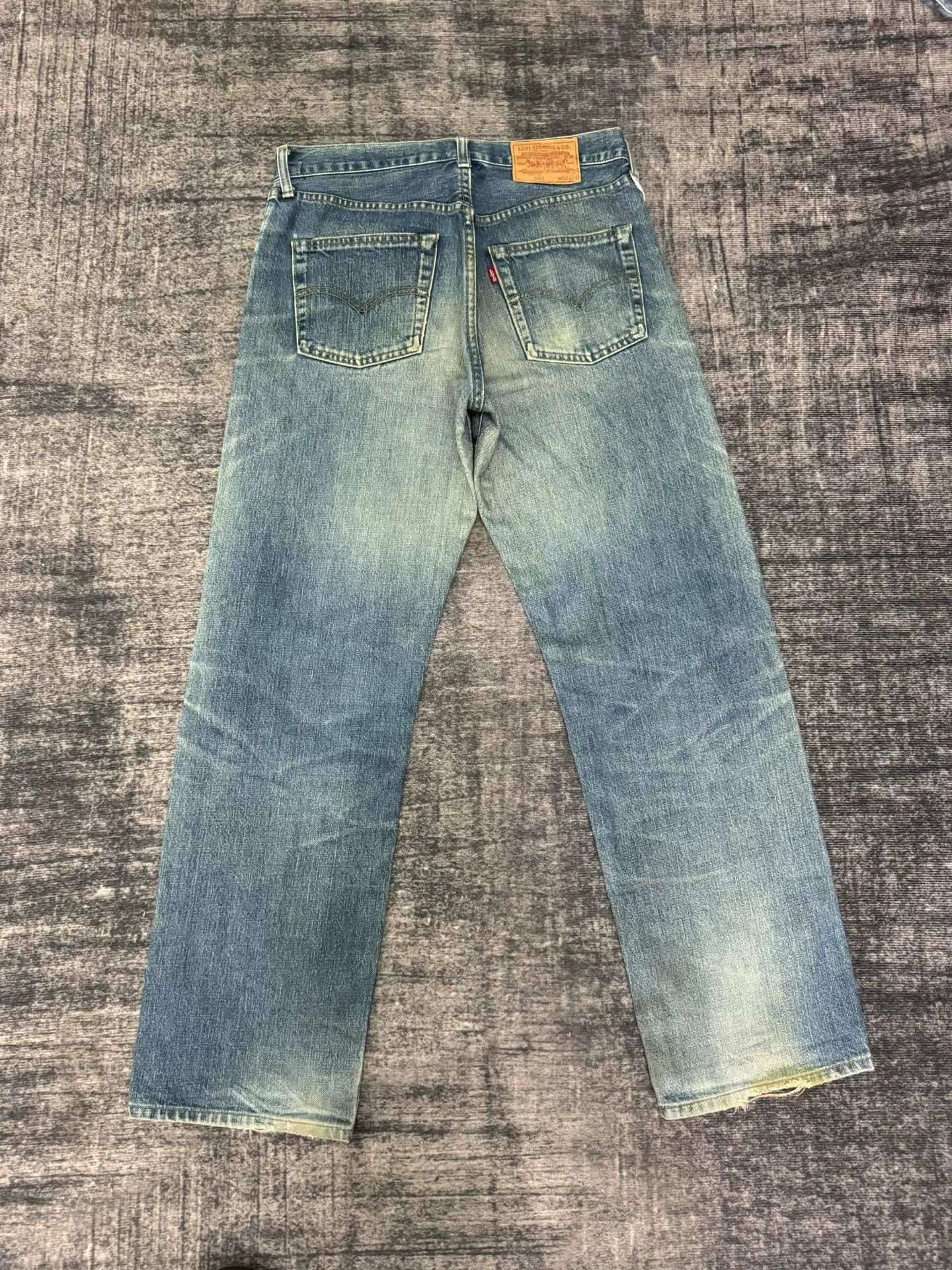Levi's Vintage Levi's 502xx Big E Jeans Size US 35 - 7 Thumbnail