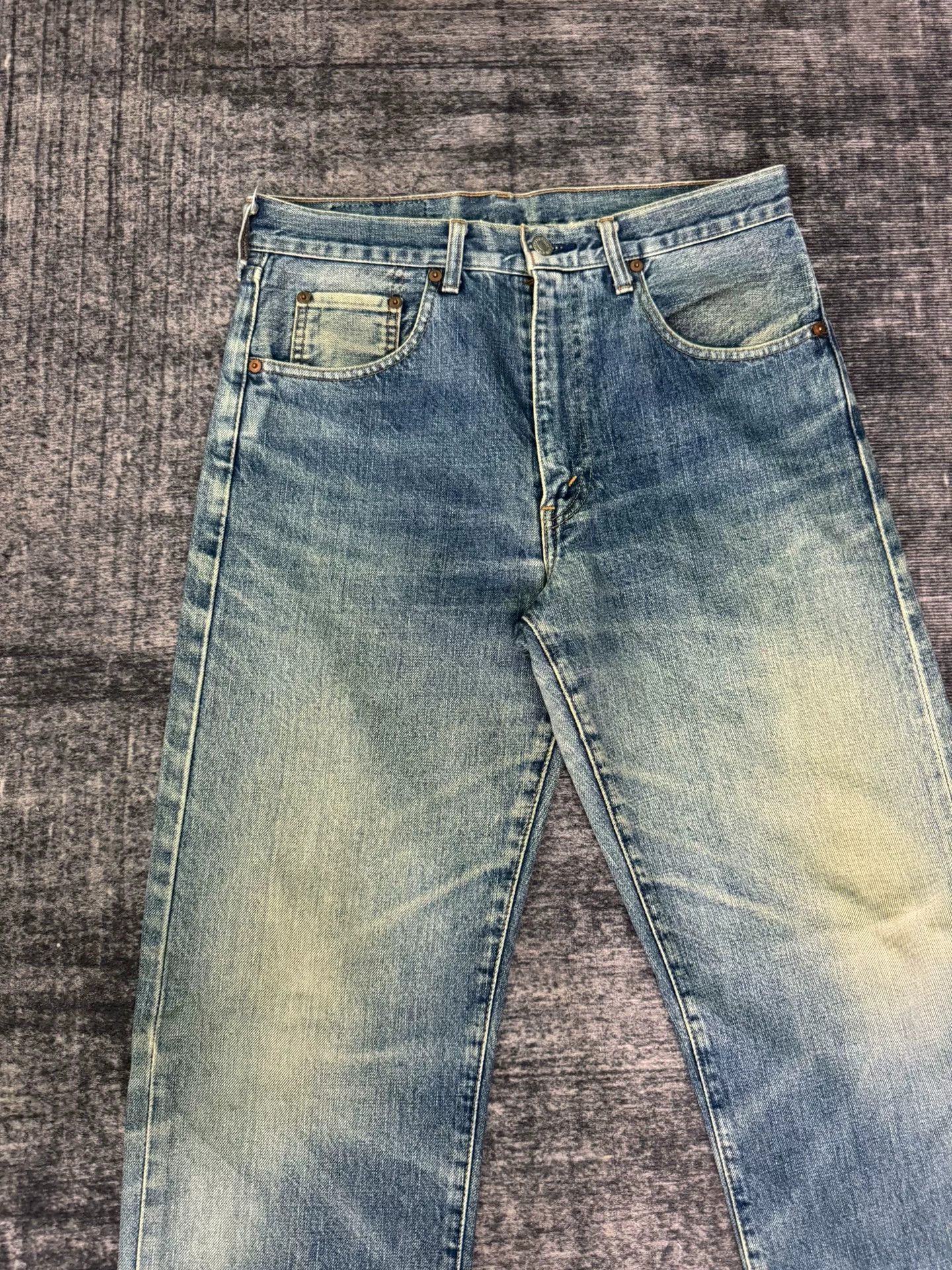 Levi's Vintage Levi's 502xx Big E Jeans Size US 35 - 3 Thumbnail