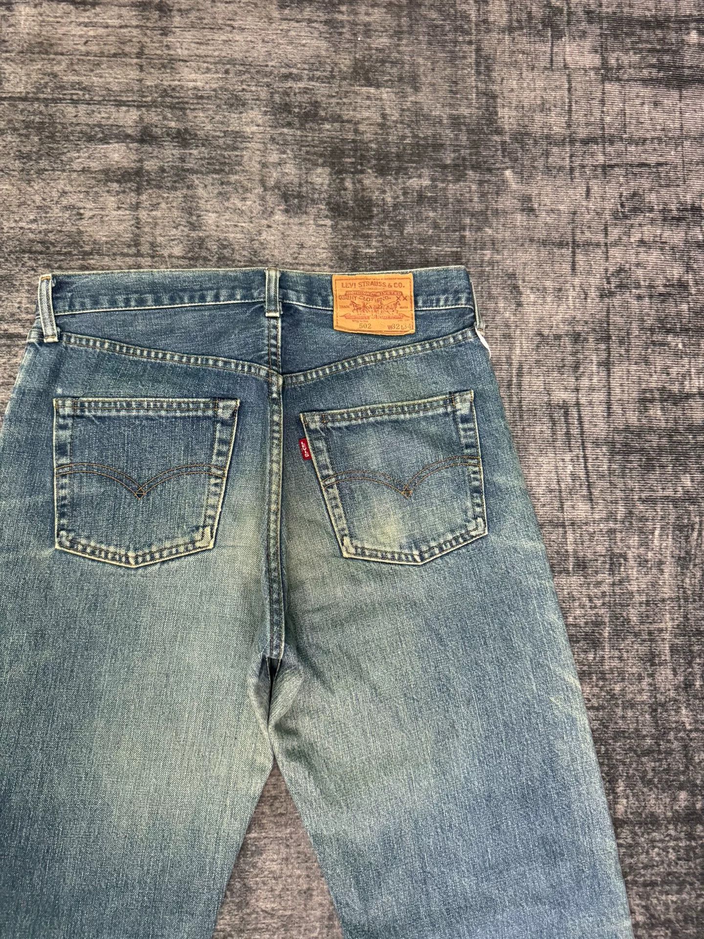 Levi's Vintage Levi's 502xx Big E Jeans Size US 35 - 8 Thumbnail