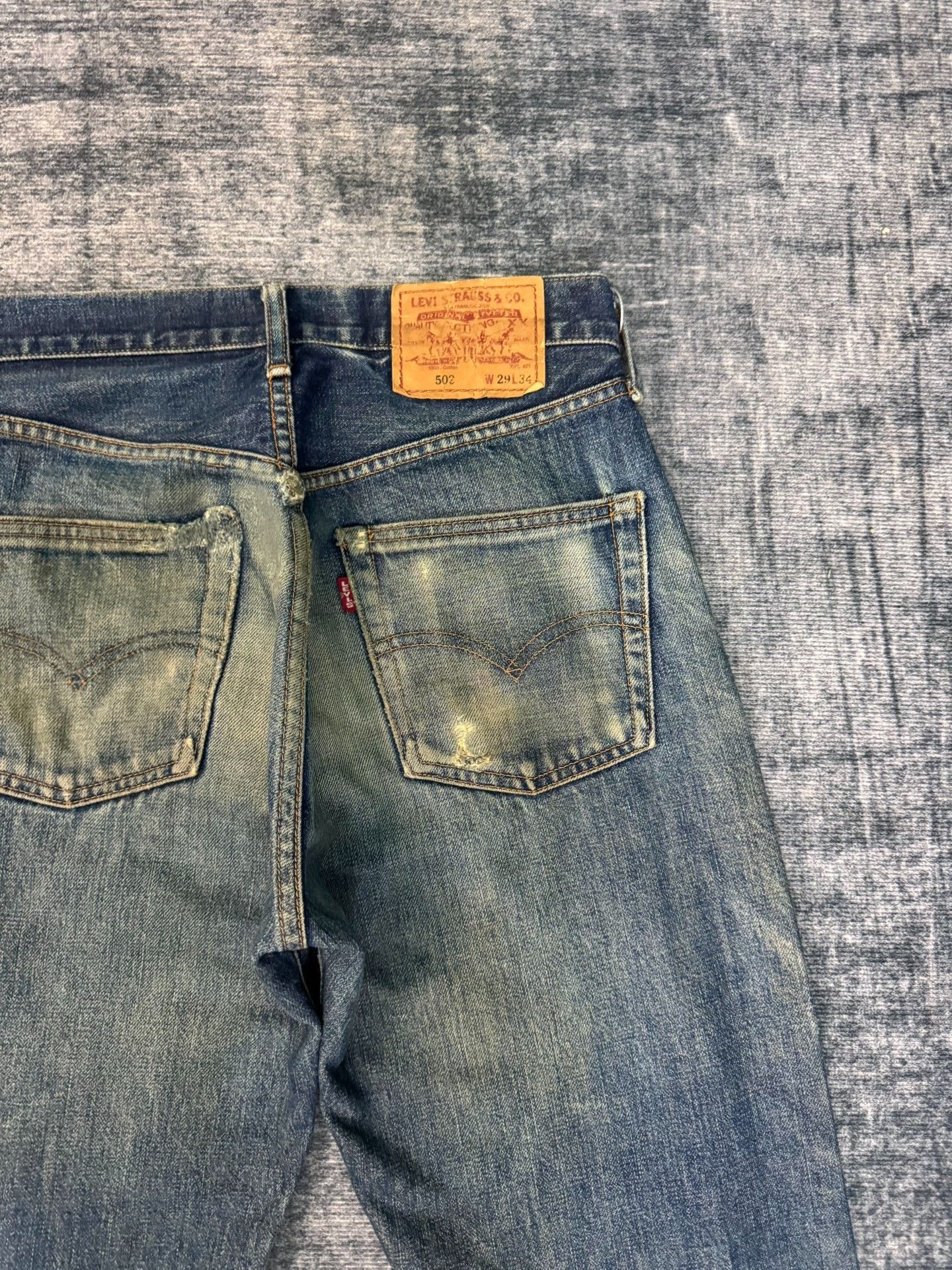 Levi's Vintage Levis 502 LVC 90s Size US 29 - 7 Thumbnail