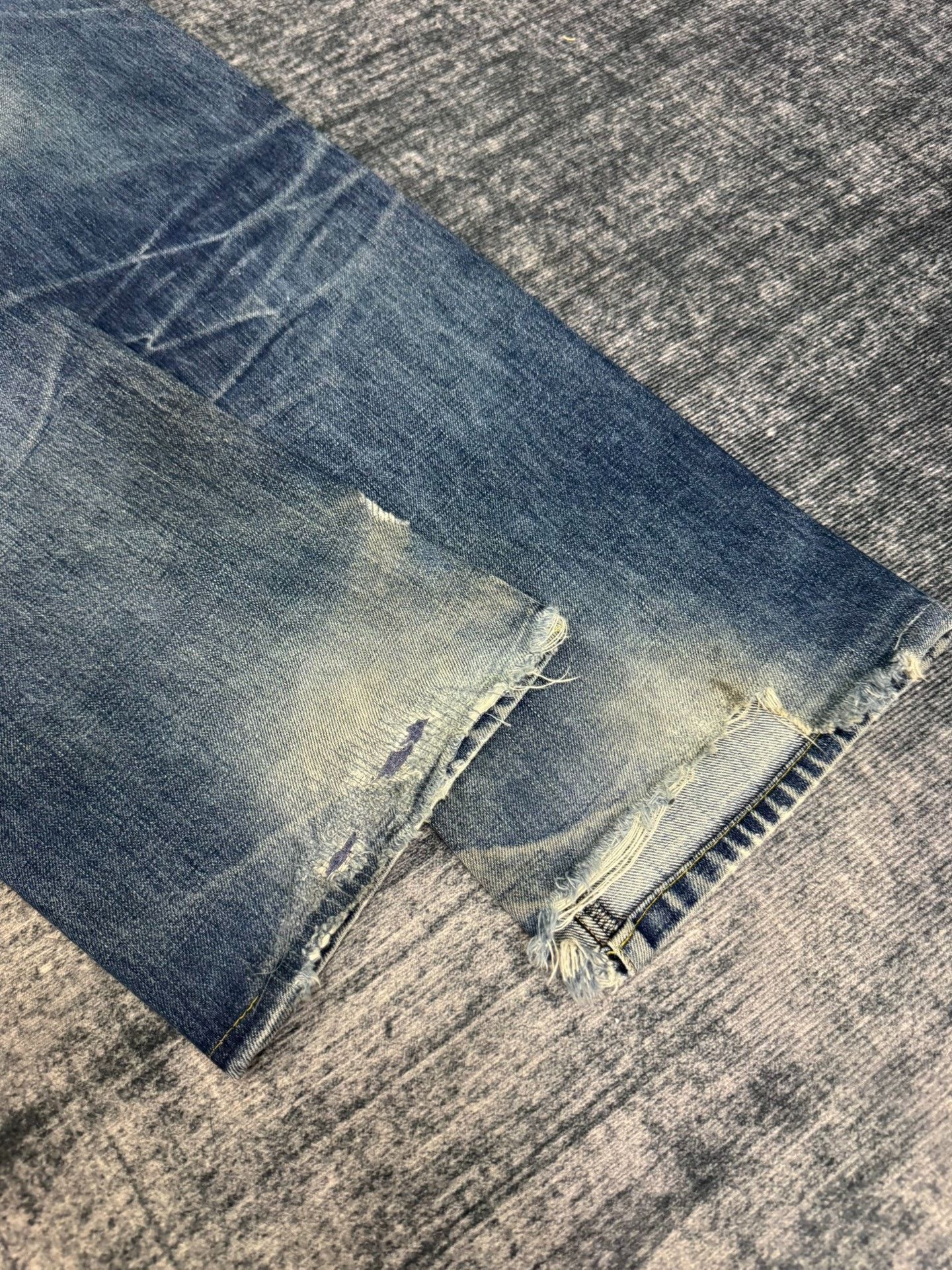 Vintage Vintage TAKO Japan Washed Retro Blue Jeans Size US 29 - 8 Thumbnail