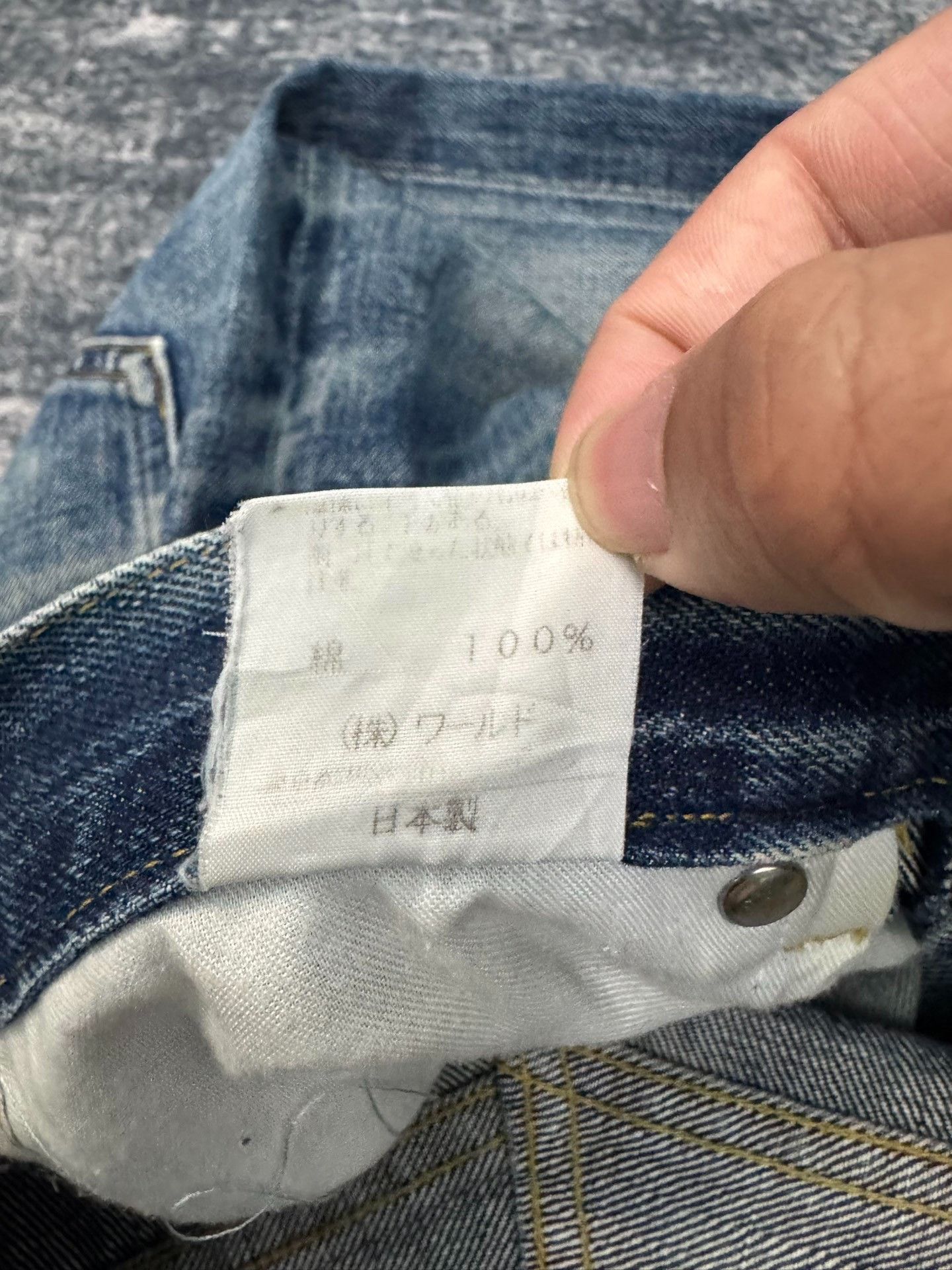 Vintage Vintage TAKO Japan Washed Retro Blue Jeans Size US 29 - 5 Thumbnail