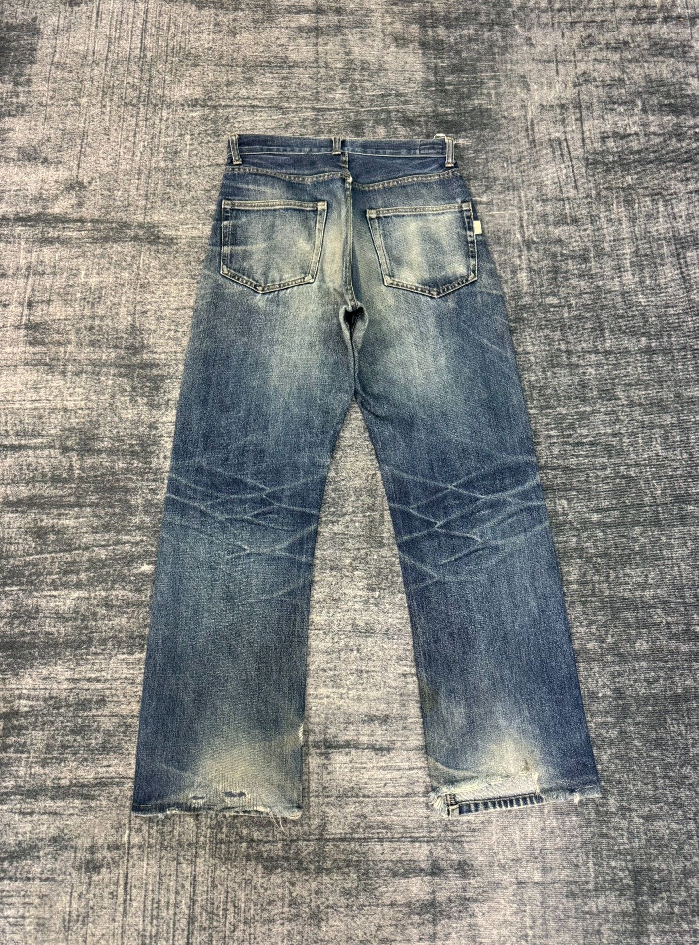 Vintage Vintage TAKO Japan Washed Retro Blue Jeans Size US 29 - 6 Thumbnail