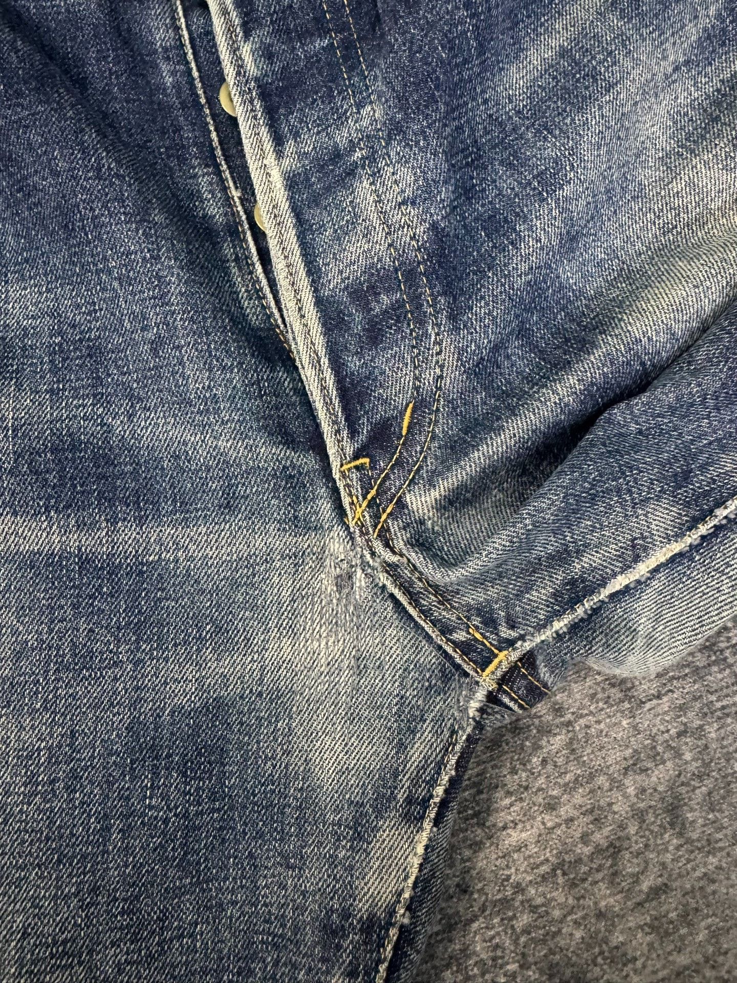 Vintage Vintage TAKO Japan Washed Retro Blue Jeans Size US 29 - 9 Thumbnail