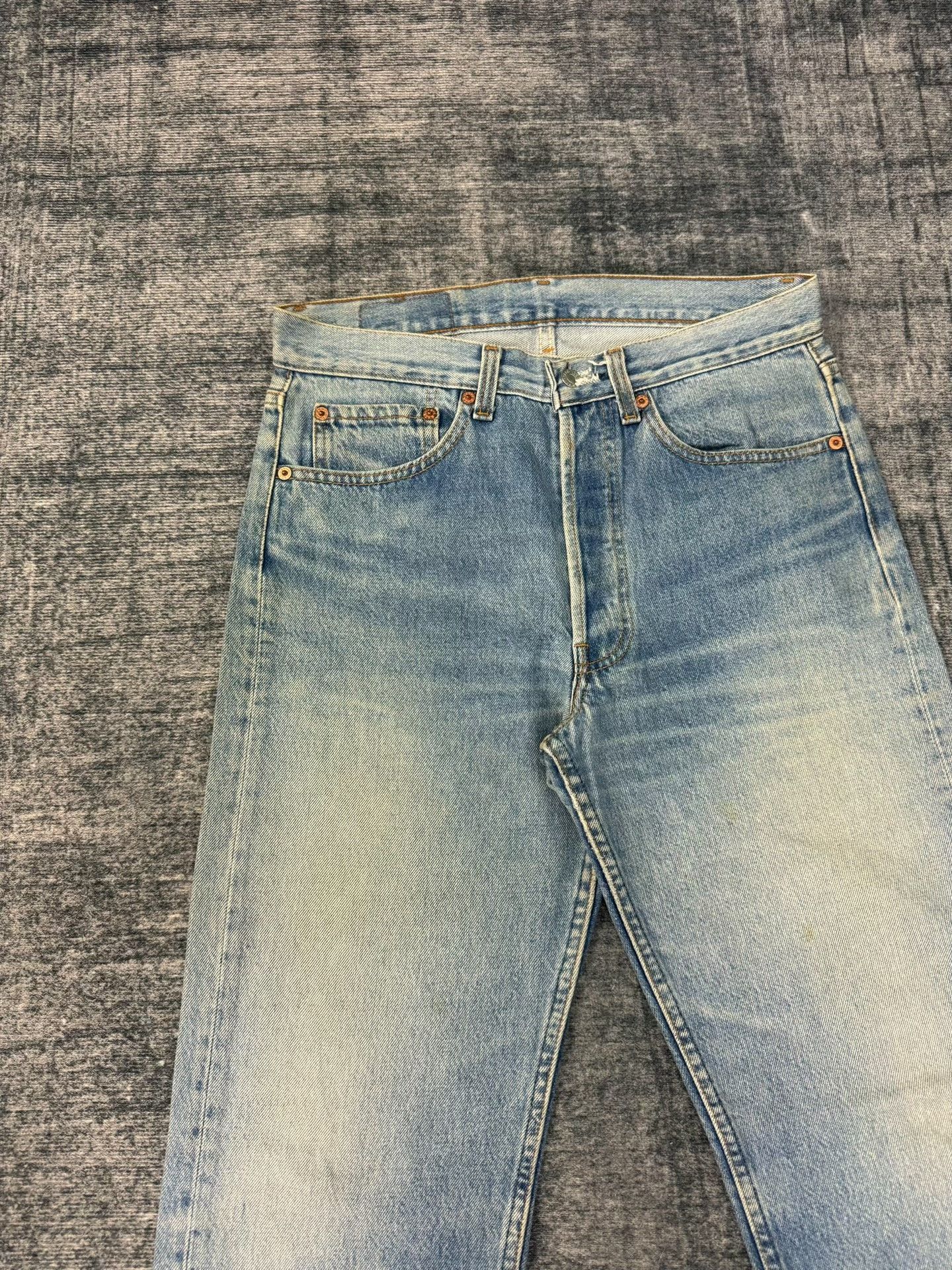 Levi's Vintage Levi's 501 90s American Blue Jeans Size US 32 / EU 48 - 3 Thumbnail