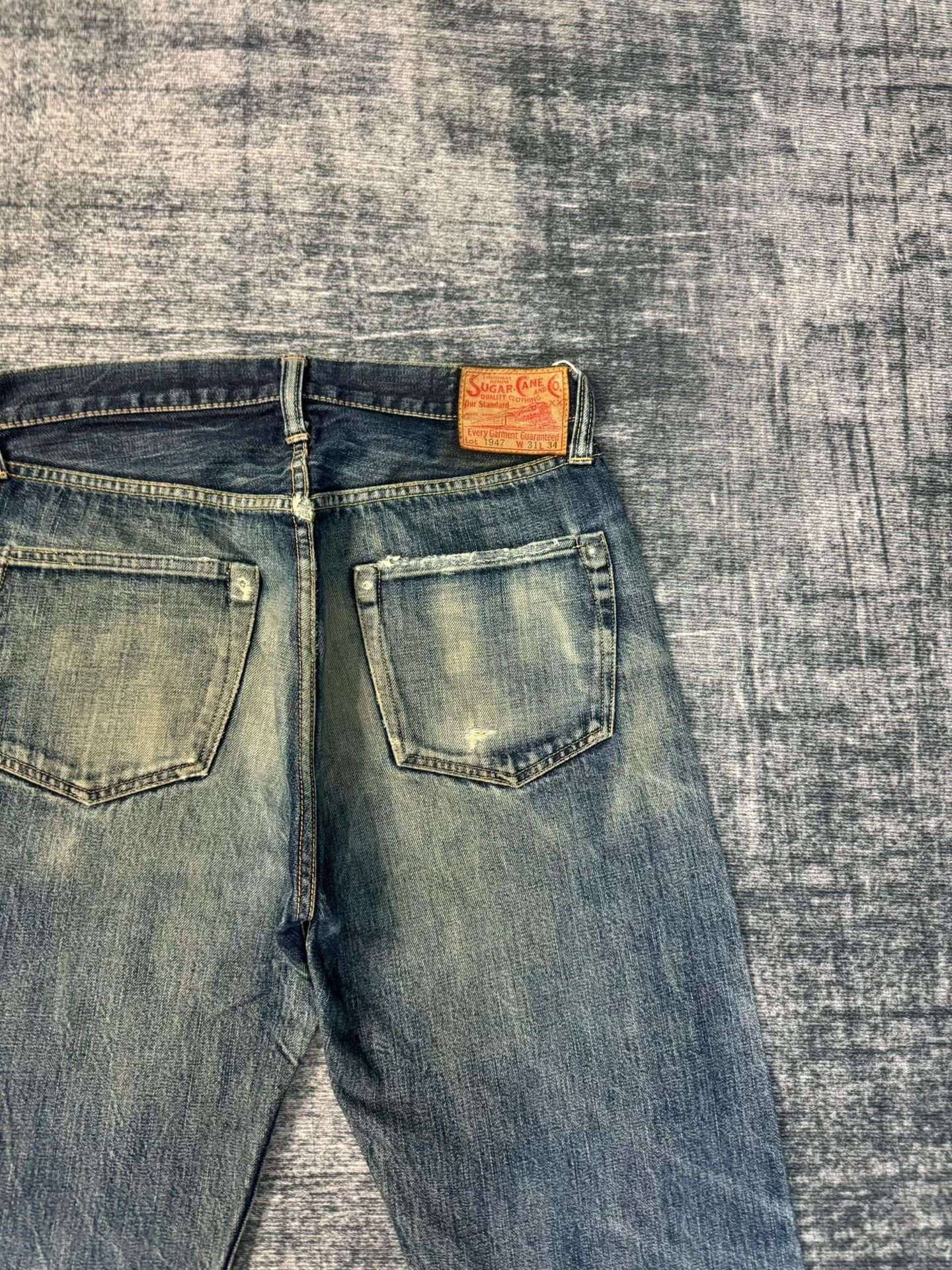 Sugar Cane Vintage Sugar Cane Japan Washed Blue Jeans Size US 28 / EU 44 - 6 Thumbnail