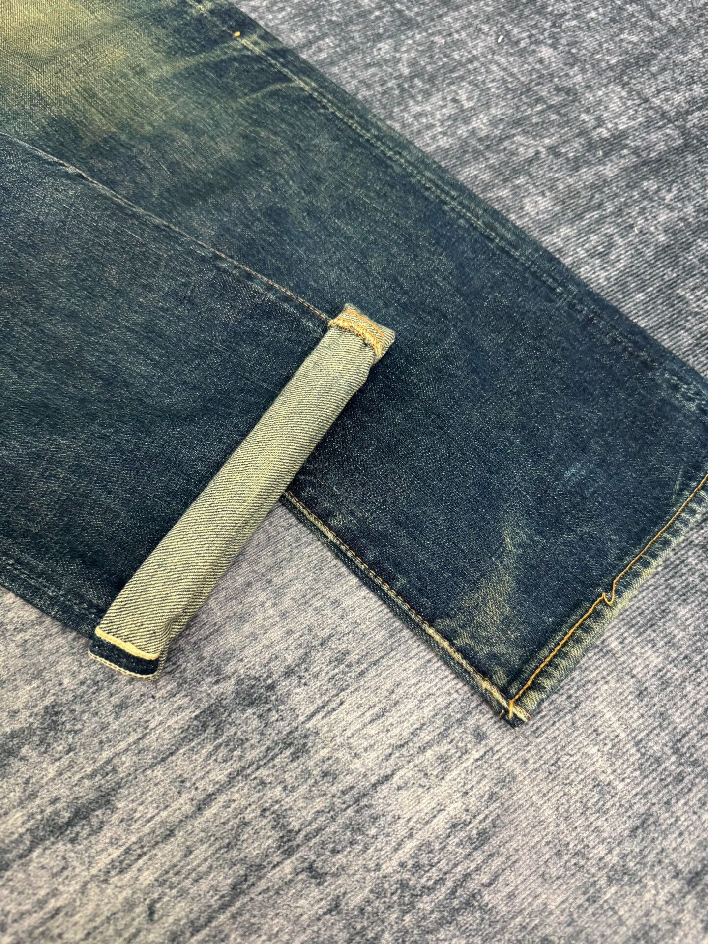 Evisu Vintage Evisu No.2 Washed Blue Jeans Size US 31 - 4 Thumbnail