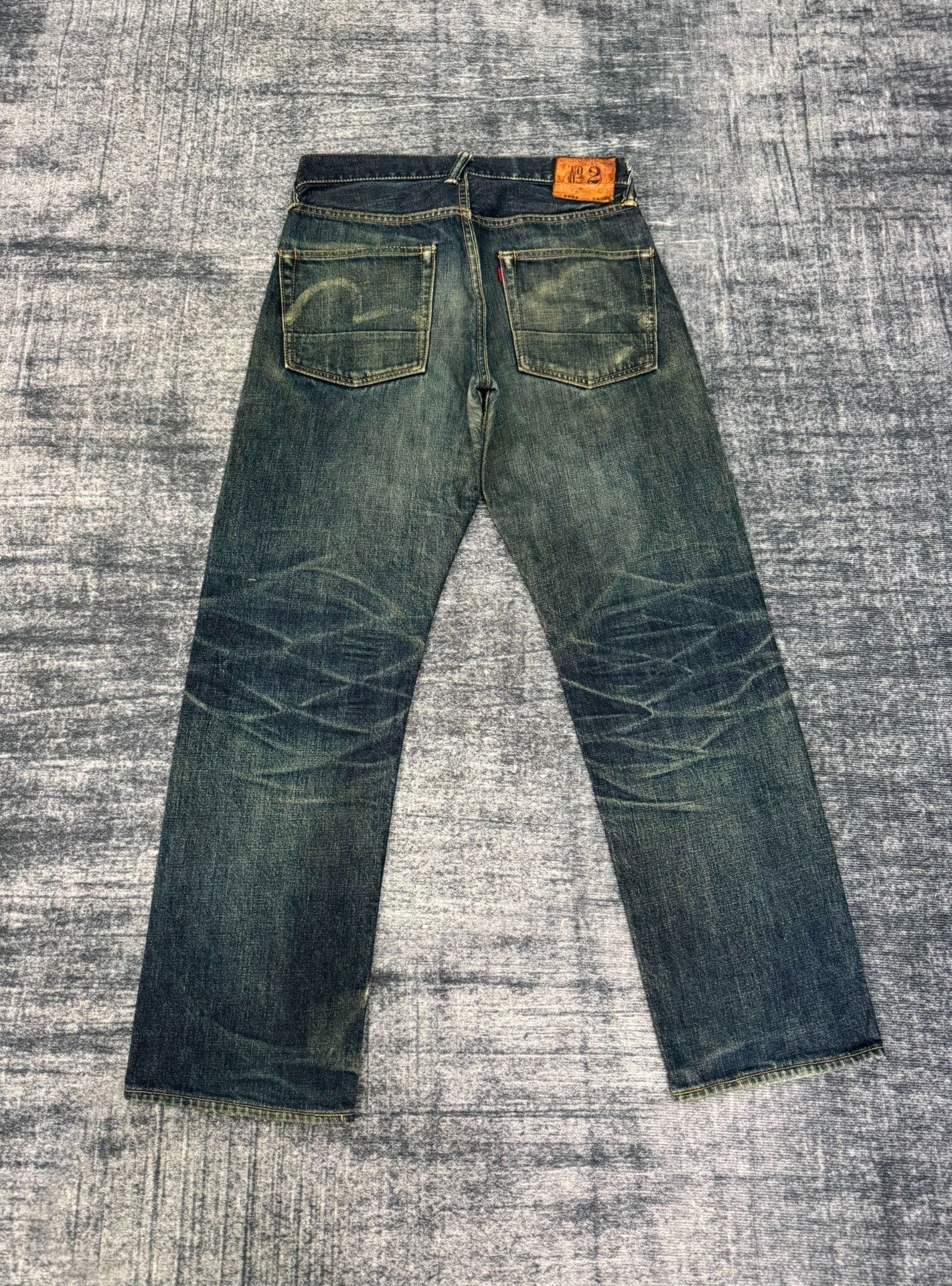 Evisu Vintage Evisu No.2 Washed Blue Jeans Size US 31 - 6 Thumbnail