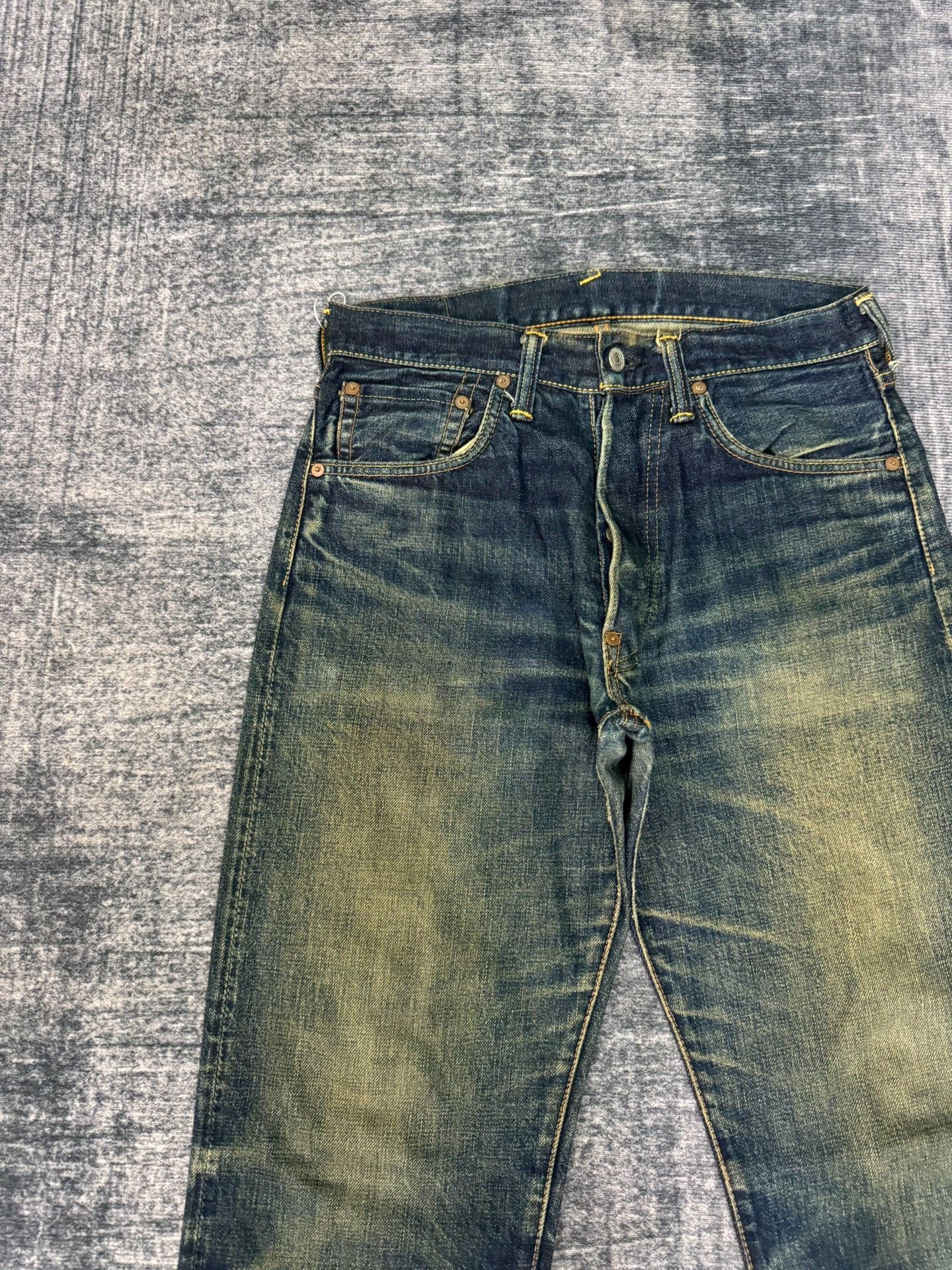 Evisu Vintage Evisu No.2 Washed Blue Jeans Size US 31 - 3 Thumbnail