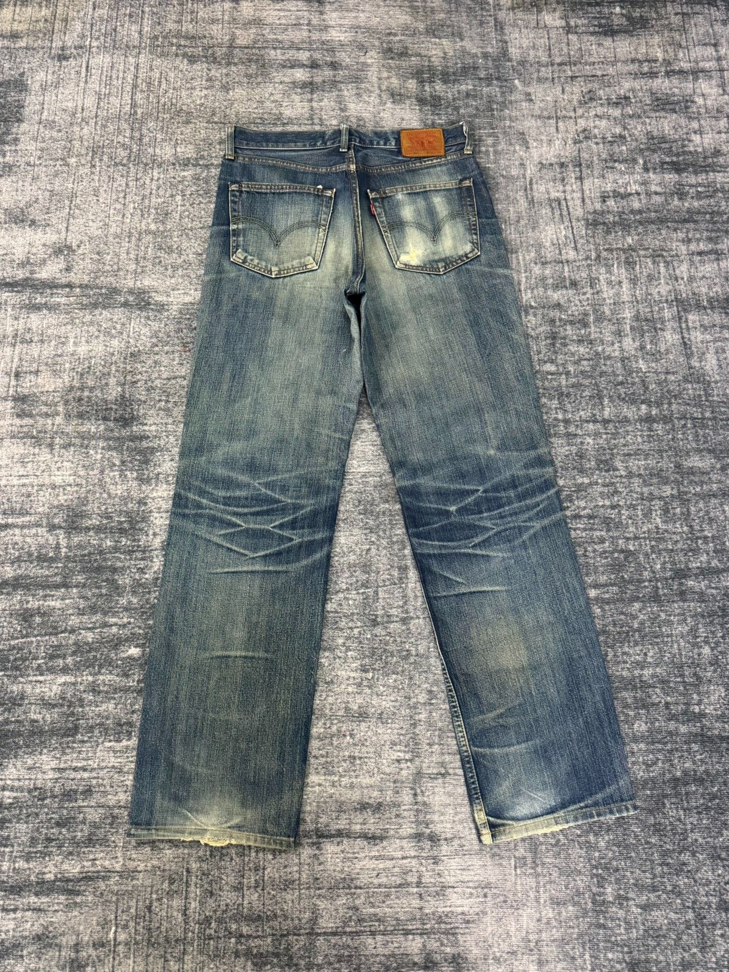 Levi's Vintage Levi's 502 Japanese Washed Blue Jeans Size US 32 / EU 48 - 5 Thumbnail