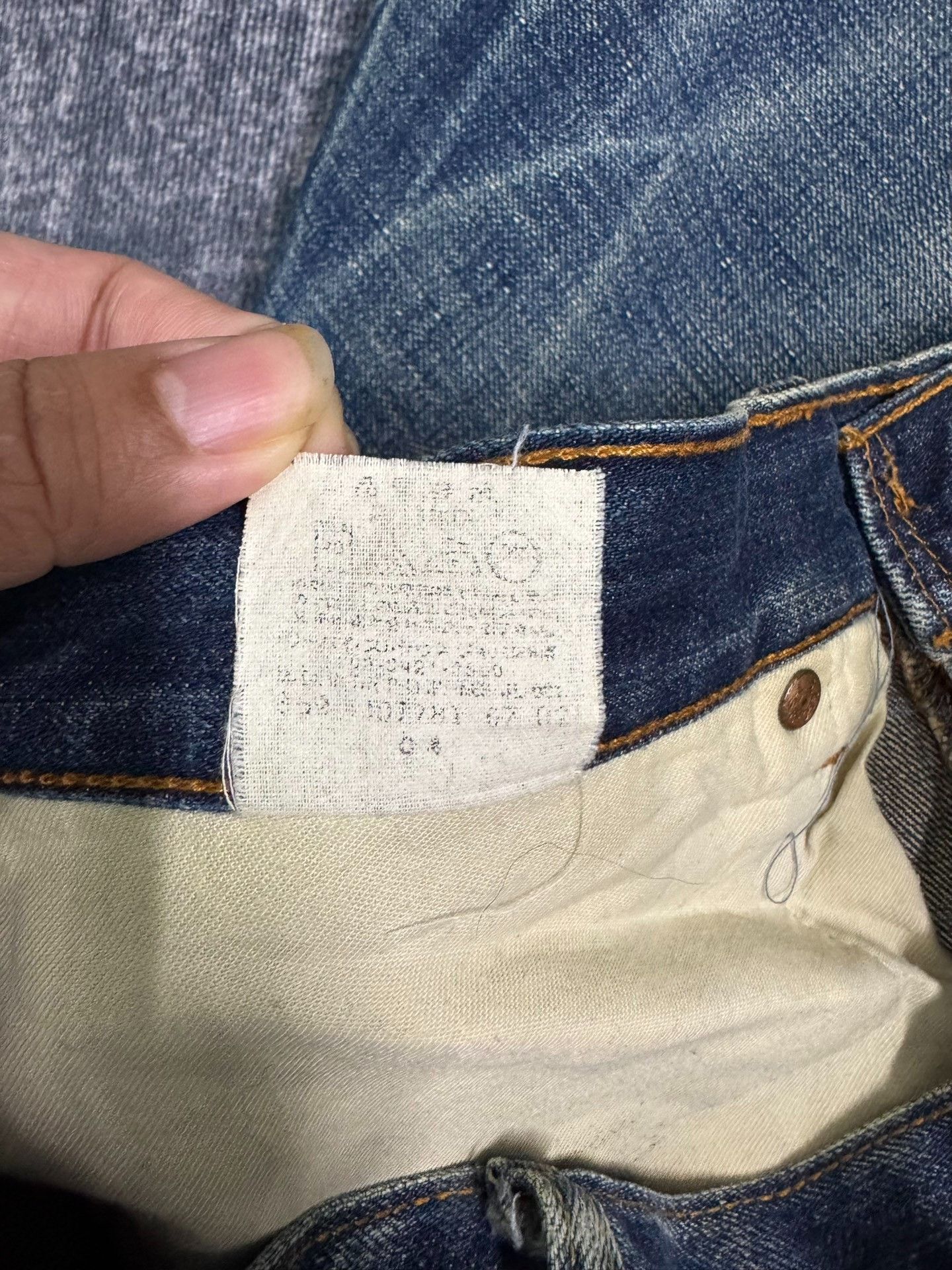 Levi's Vintage Levi's 502 Japanese Washed Blue Jeans Size US 32 / EU 48 - 4 Thumbnail