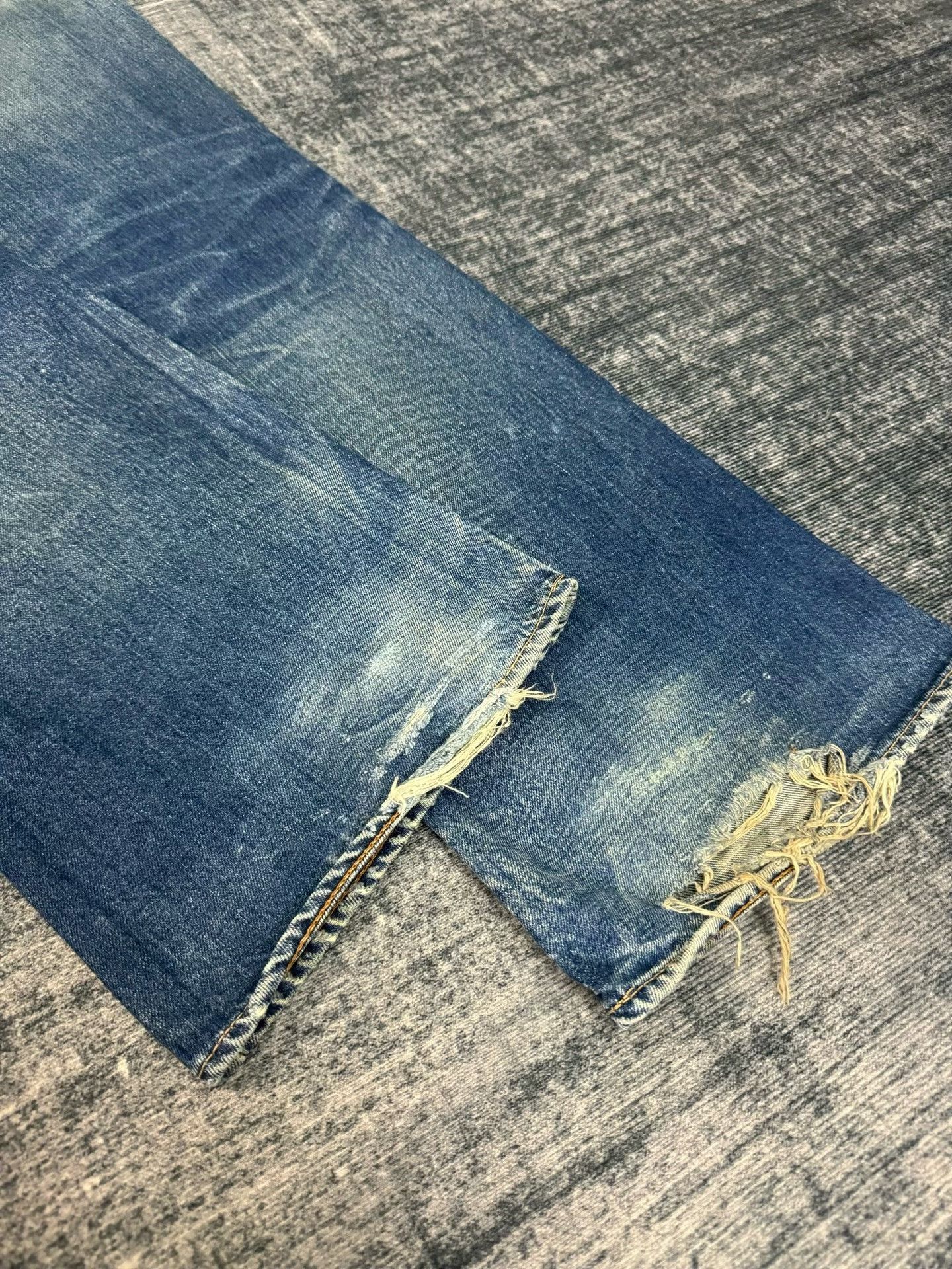 Vintage Vintage BIG JOHN Retro Blue Jeans Size US 32 / EU 48 - 7 Thumbnail
