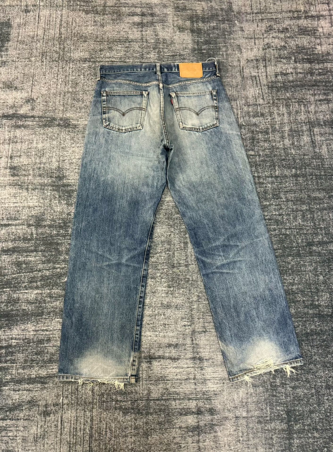 Levi's Vintage Levi's 502 LVC Japanese Washed Jeans Size US 33 - 6 Thumbnail