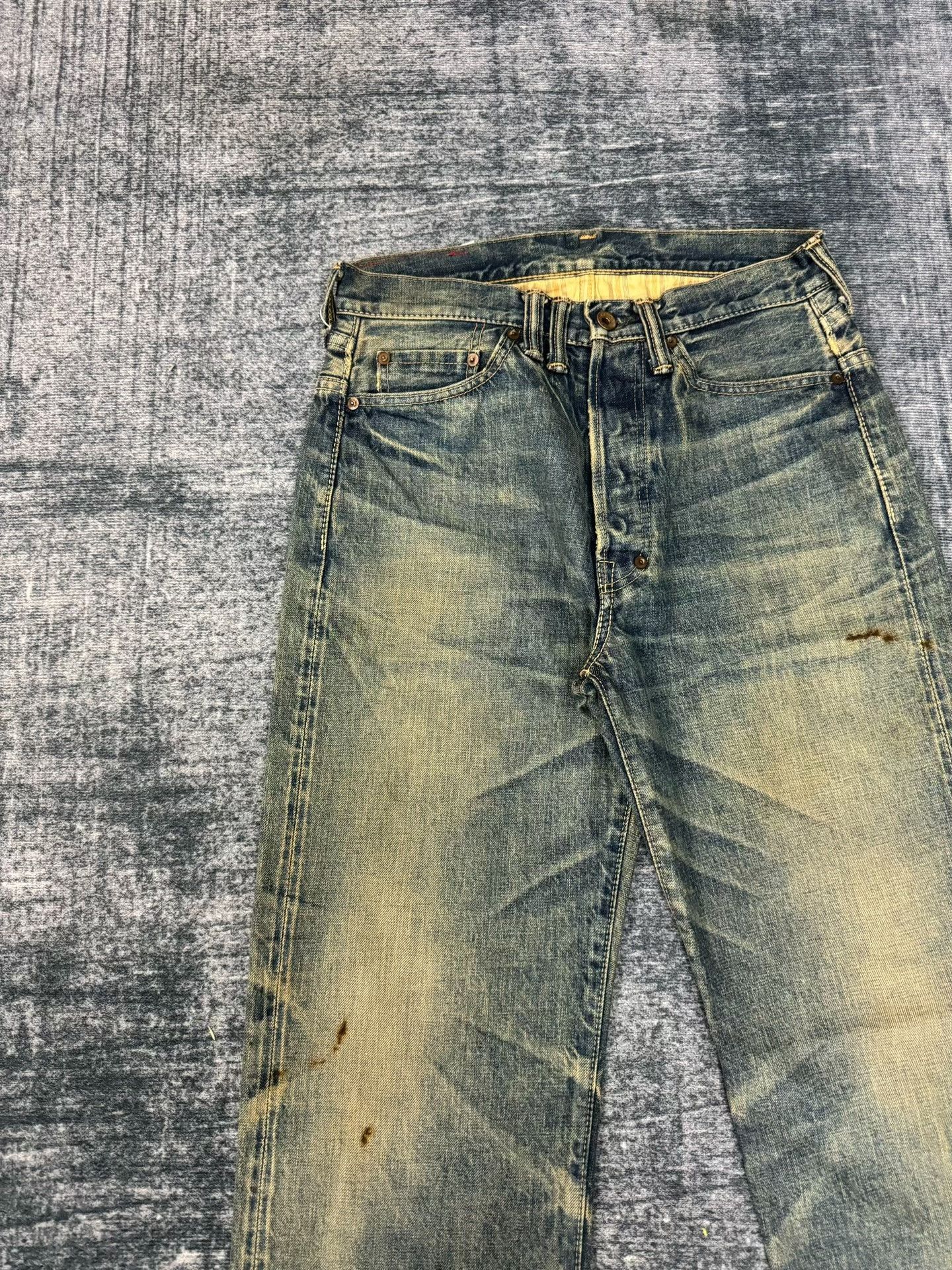 Vintage Vintage Anarchrom Japanese Washed Blue Jeans Size US 31 - 3 Thumbnail