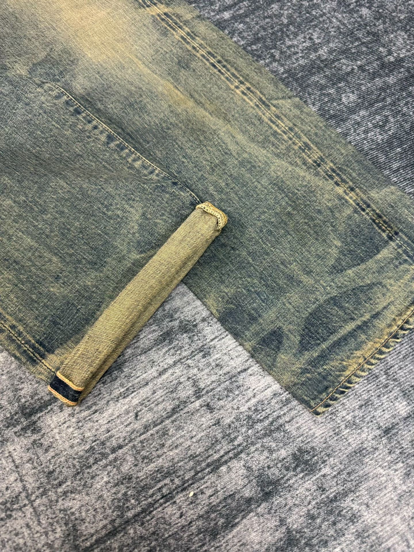 Vintage Vintage Anarchrom Japanese Washed Blue Jeans Size US 31 - 4 Thumbnail