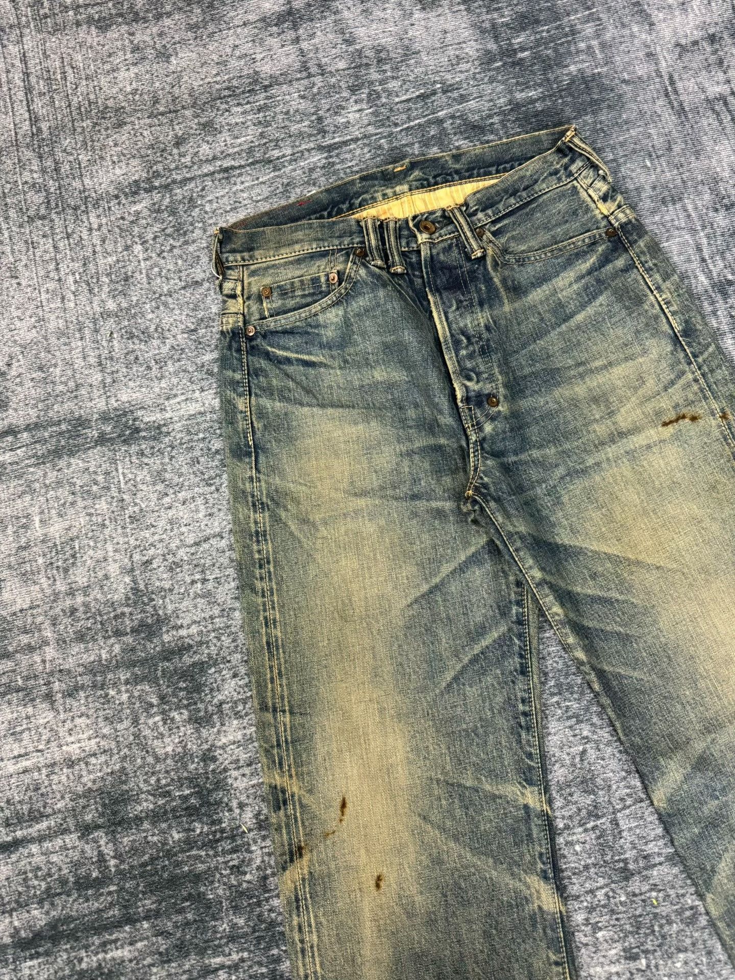 Vintage Vintage Anarchrom Japanese Washed Blue Jeans Size US 31 - 2 Thumbnail