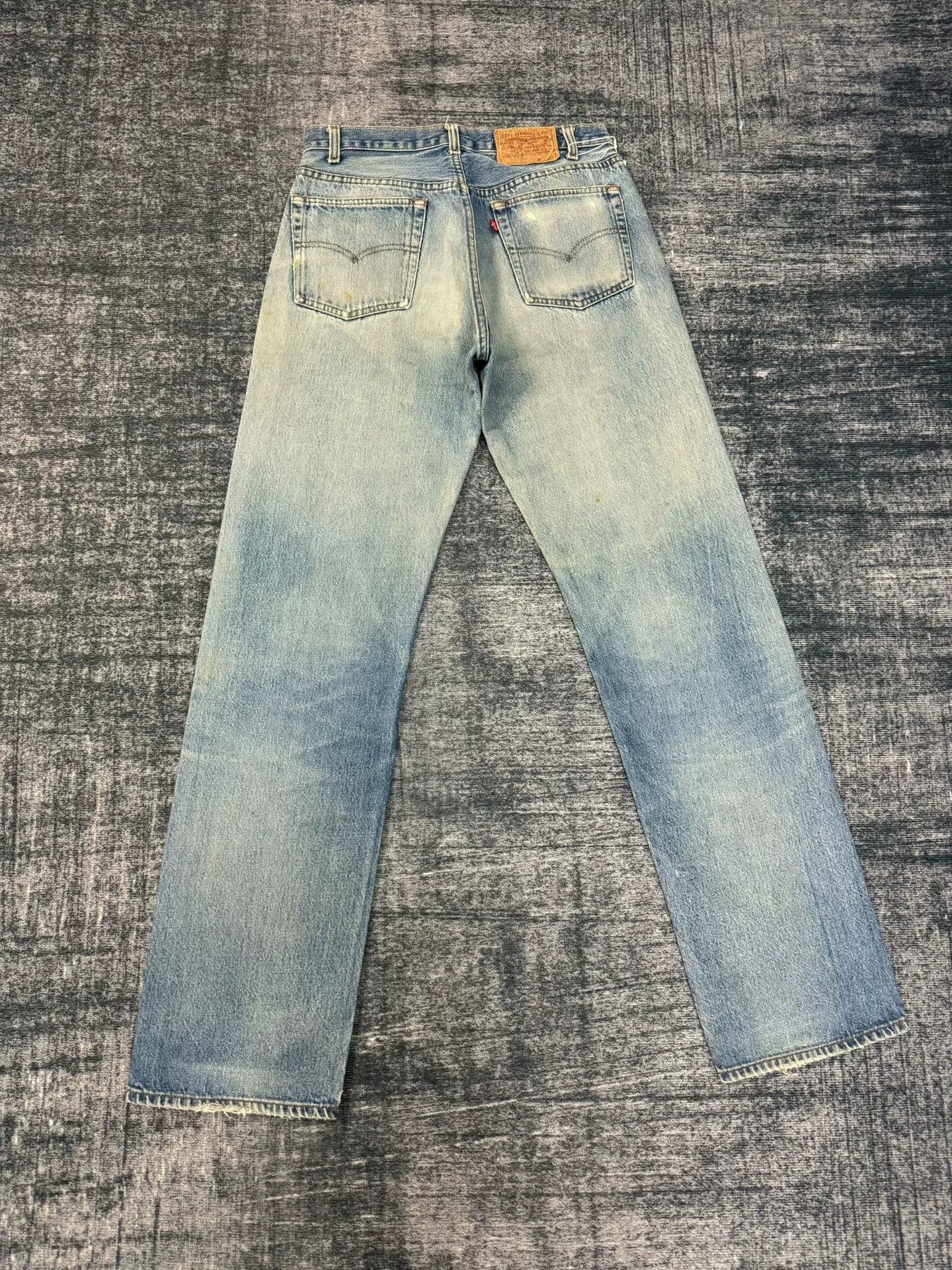 Levi's Vintage Levi's 501 80s Washed Blue Jeans Size US 32 / EU 48 - 6 Thumbnail