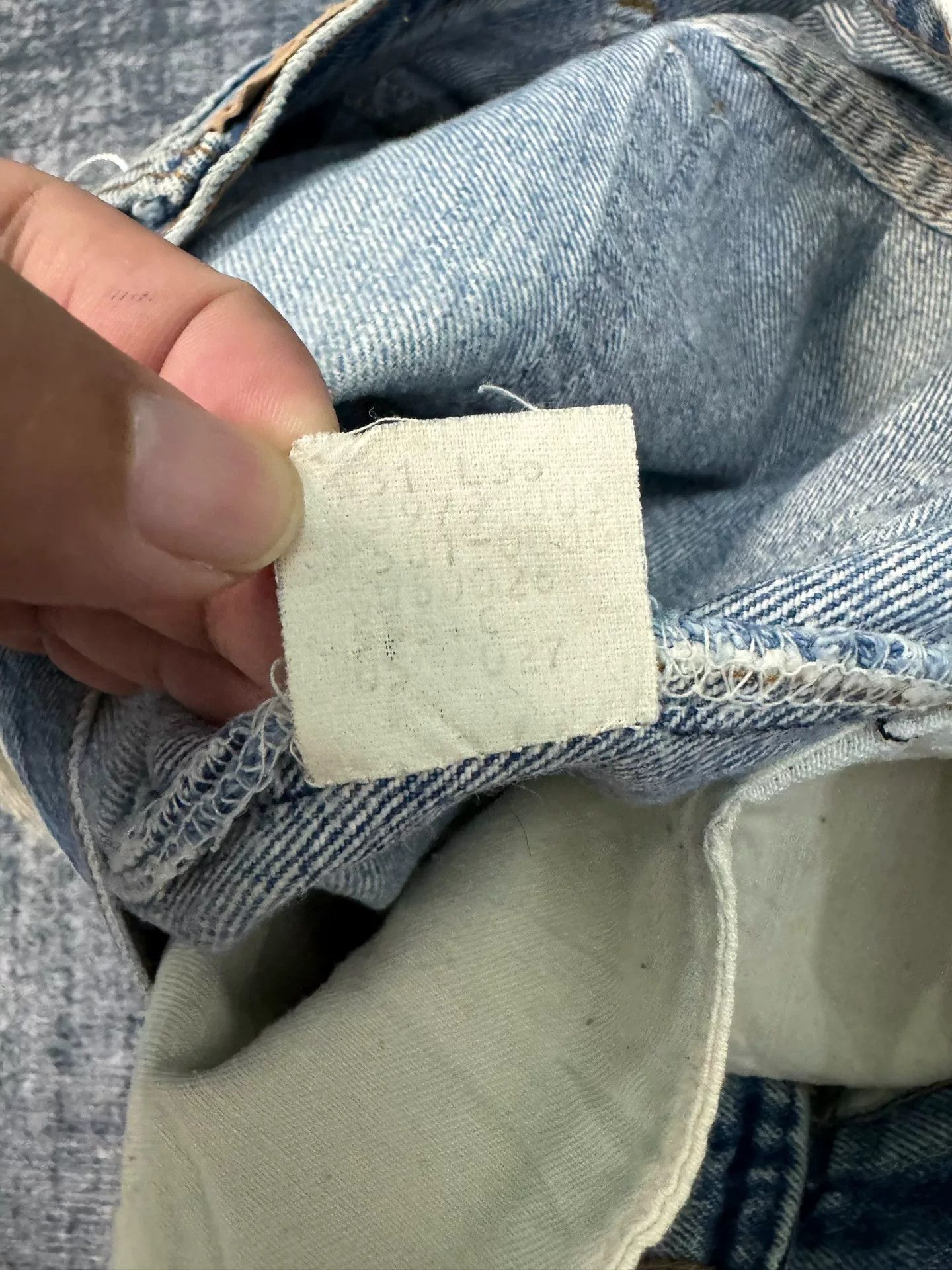 Levi's Vintage Levi's 501 80s Washed Blue Jeans Size US 32 / EU 48 - 5 Thumbnail