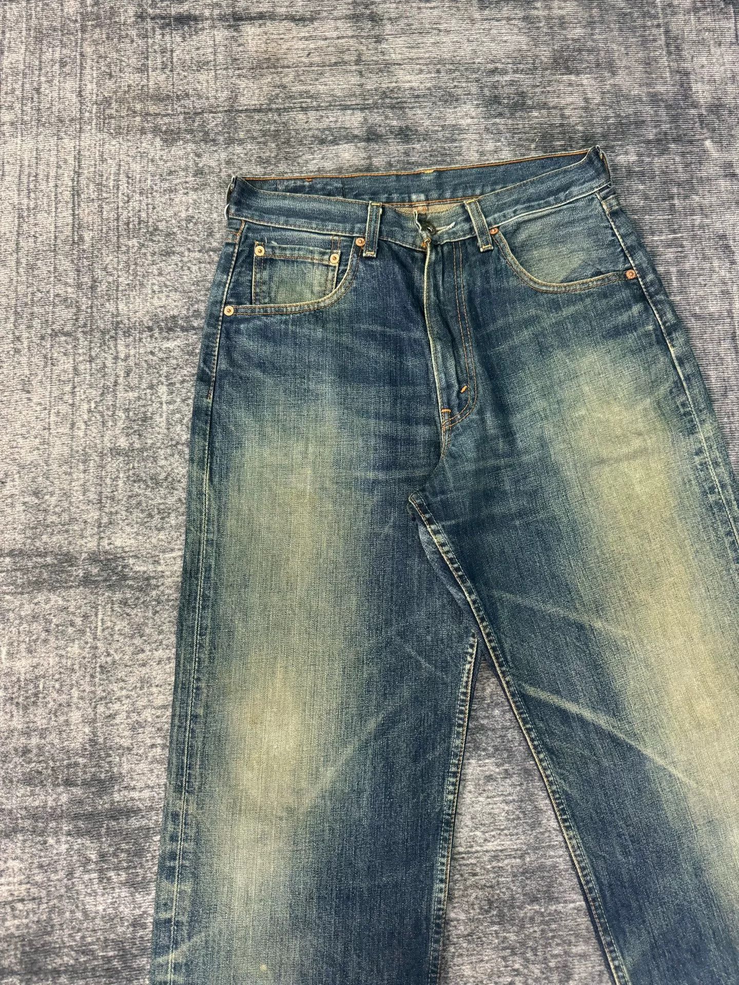 Levi's Vintage Levi's 504 Japanese Washed Blue Jeans Size US 32 / EU 48 - 3 Thumbnail
