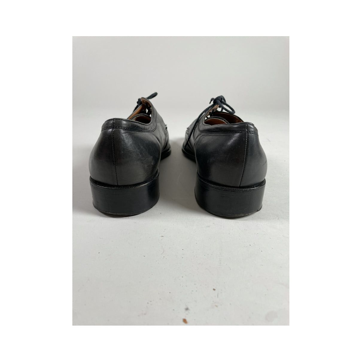 Yves Saint Laurent Black Leather Lace Up Size US 10 / IT 40 - 5 Thumbnail