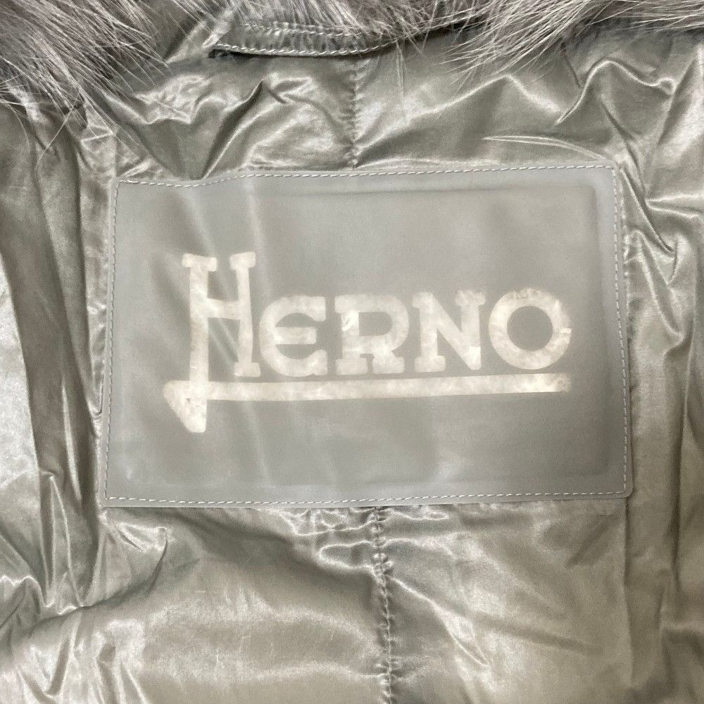 Other Other Herno Fox Fur Long Down Coat Textile Outerwear DUTY FREE for USA Size ONE SIZE - 5 Thumbnail