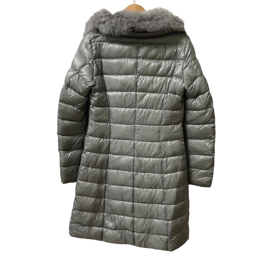 Other Other Herno Fox Fur Long Down Coat Textile Outerwear DUTY FREE for USA Size ONE SIZE - 3 Thumbnail