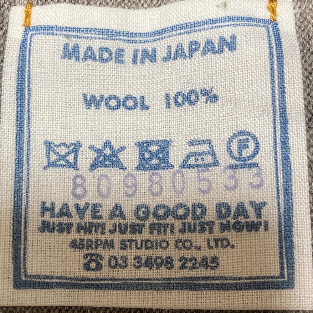 Other 45 45R US Moo Wool 908 Reverse Logo Stadium Wool Cardigan Textile Tops 80980533 DUTY FREE for USA Size ONE SIZE - 7 Thumbnail