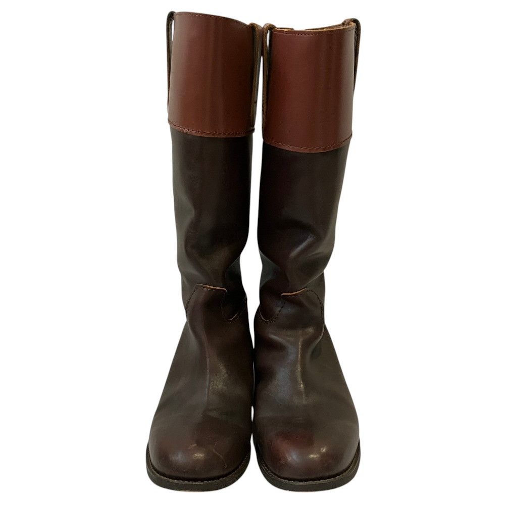 Junya Watanabe Junya Watanabe Junya Watanabe Comme des Garcons Leather Long Boots Leather Shoes DUTY FREE for USA Size ONE SIZE - 2 Thumbnail