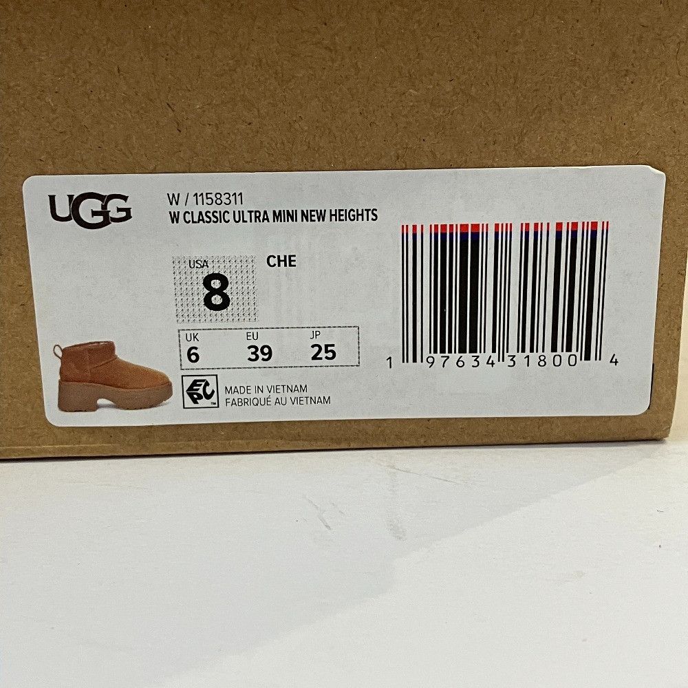 Ugg UGG UGG Australia Classic Ultra Mini New Heights Sheepskin Boots Leather Shoes 1158311 DUTY FREE for USA Size ONE SIZE - 15 Thumbnail