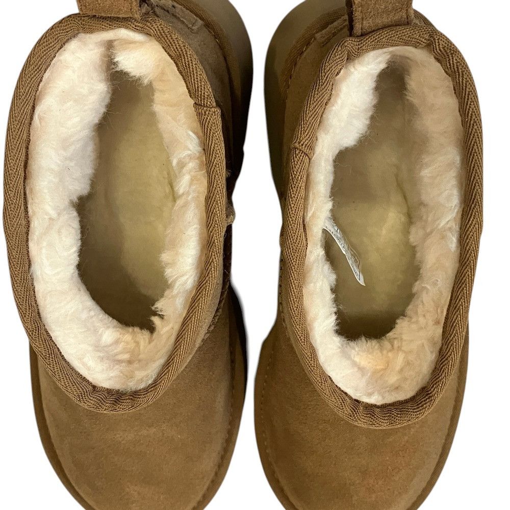 Ugg UGG UGG Australia Classic Ultra Mini New Heights Sheepskin Boots Leather Shoes 1158311 DUTY FREE for USA Size ONE SIZE - 7 Thumbnail