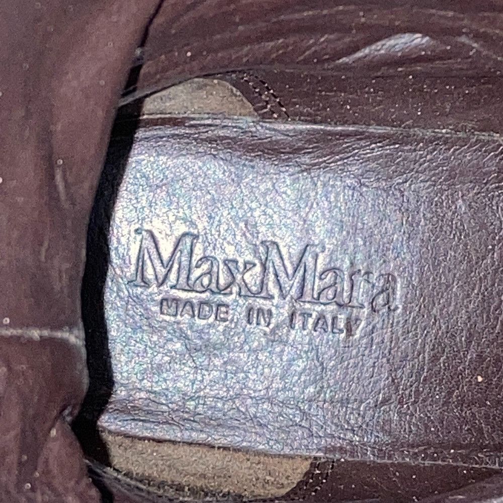 Max Mara Max Mara Max Mara Leather Long Boots Leather Shoes DUTY FREE for USA Size ONE SIZE - 7 Thumbnail