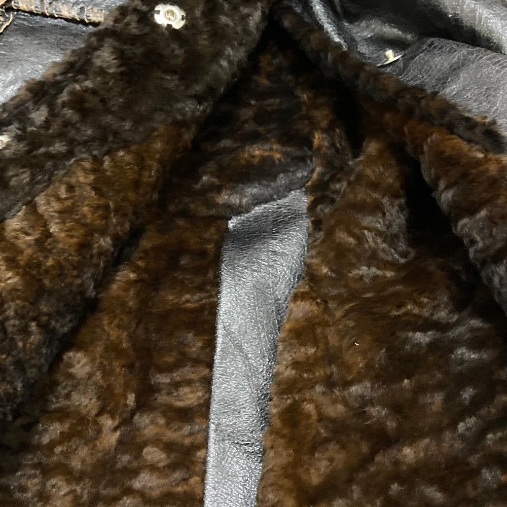Other Other Ruffo research Shearling Belted Long Coat Leather Outerwear DUTY FREE for USA Size ONE SIZE - 8 Thumbnail