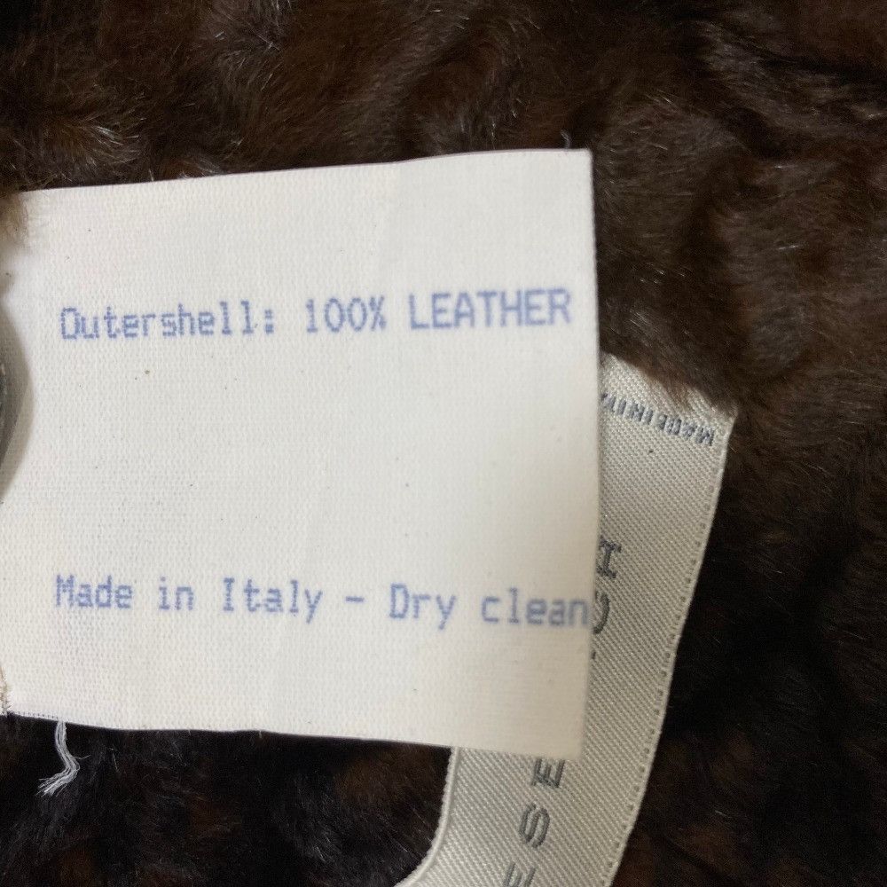 Other Other Ruffo research Shearling Belted Long Coat Leather Outerwear DUTY FREE for USA Size ONE SIZE - 6 Thumbnail