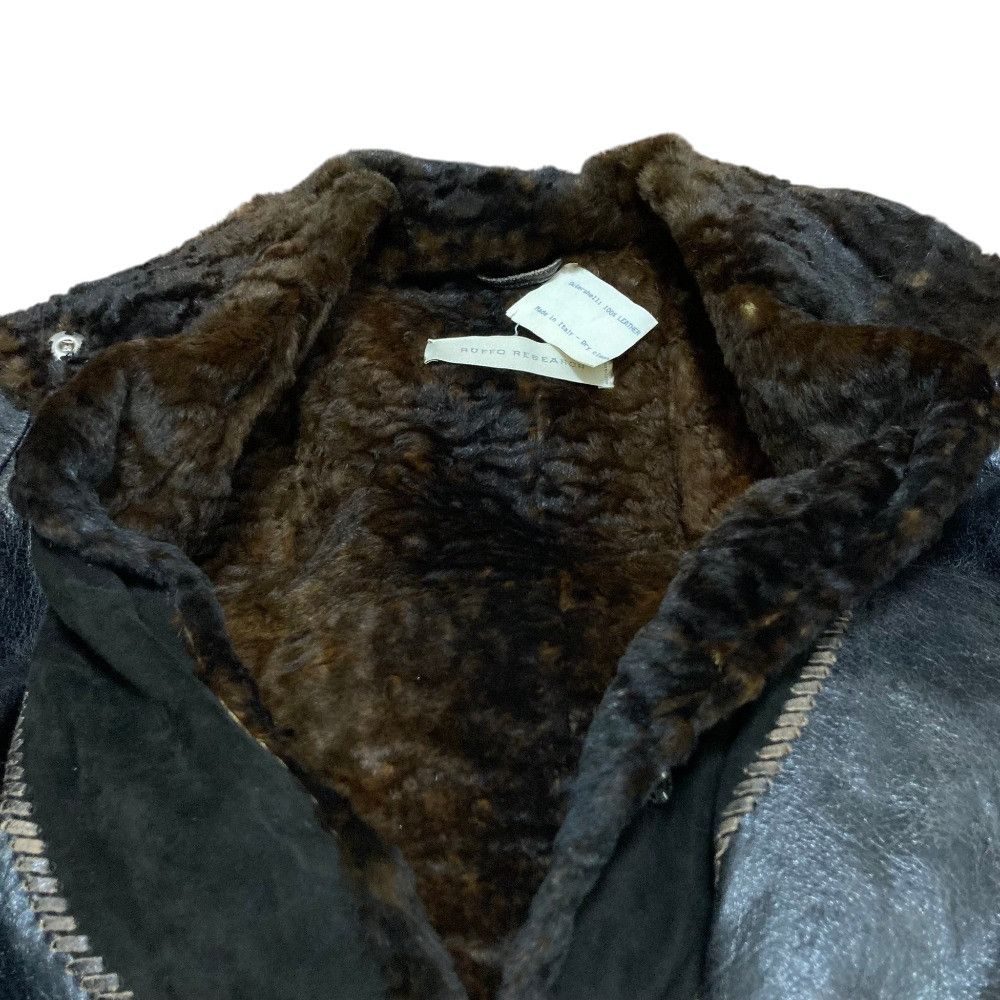 Other Other Ruffo research Shearling Belted Long Coat Leather Outerwear DUTY FREE for USA Size ONE SIZE - 4 Thumbnail
