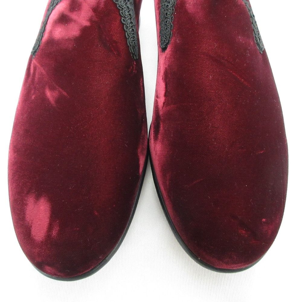Dolce & Gabbana Dolce & Gabbana Dolce&Gabbana Velour Loafers Textile Shoes DUTY FREE for USA Size ONE SIZE - 4 Thumbnail