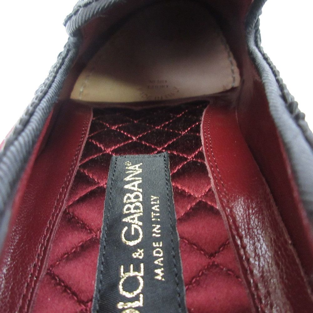 Dolce & Gabbana Dolce & Gabbana Dolce&Gabbana Velour Loafers Textile Shoes DUTY FREE for USA Size ONE SIZE - 6 Thumbnail
