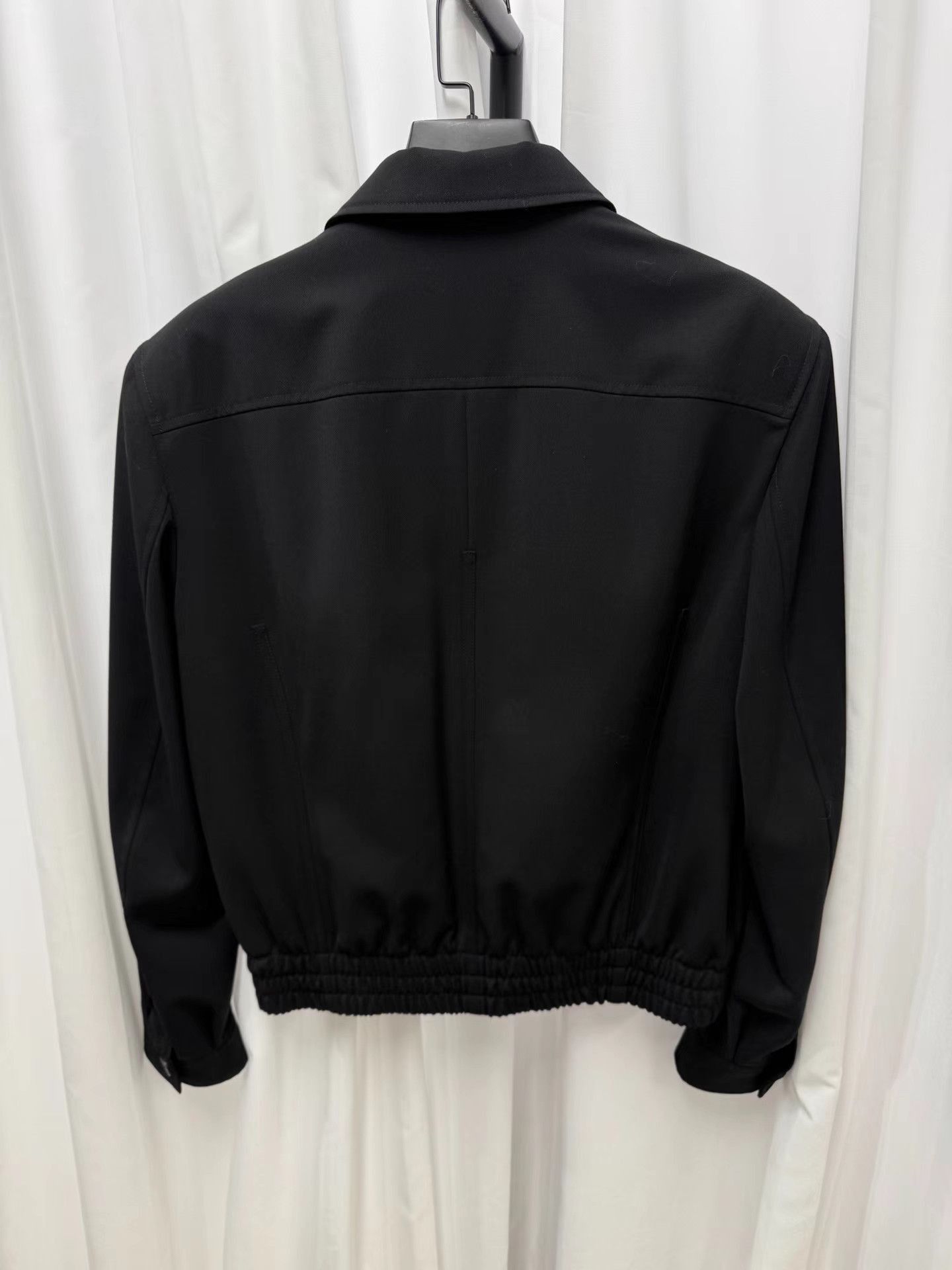 Dries Van Noten Black Lightweight Zip-Front Jacket Size US M / EU 48-50 / 2 - 7 Thumbnail