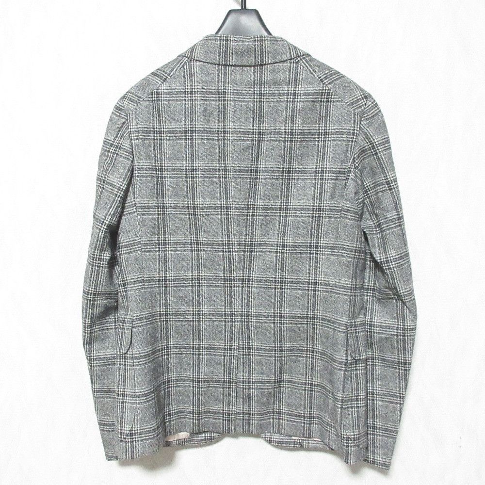 Other Other Drawer Check Wool Tailored Jacket Textile Outerwear 6522-299-0093 DUTY FREE for USA Size ONE SIZE - 2 Thumbnail