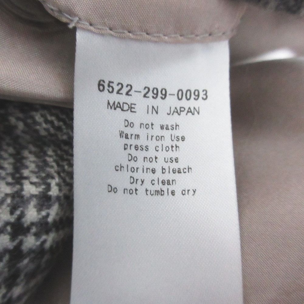 Other Other Drawer Check Wool Tailored Jacket Textile Outerwear 6522-299-0093 DUTY FREE for USA Size ONE SIZE - 6 Thumbnail