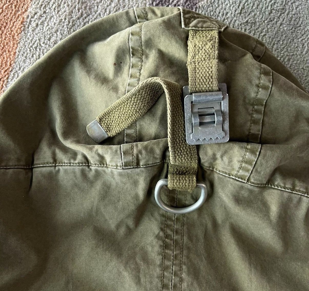Polo Ralph Lauren Green Hooded Utility Jacket with Patch Size L Size US L / EU 52-54 / 3 - 9 Thumbnail