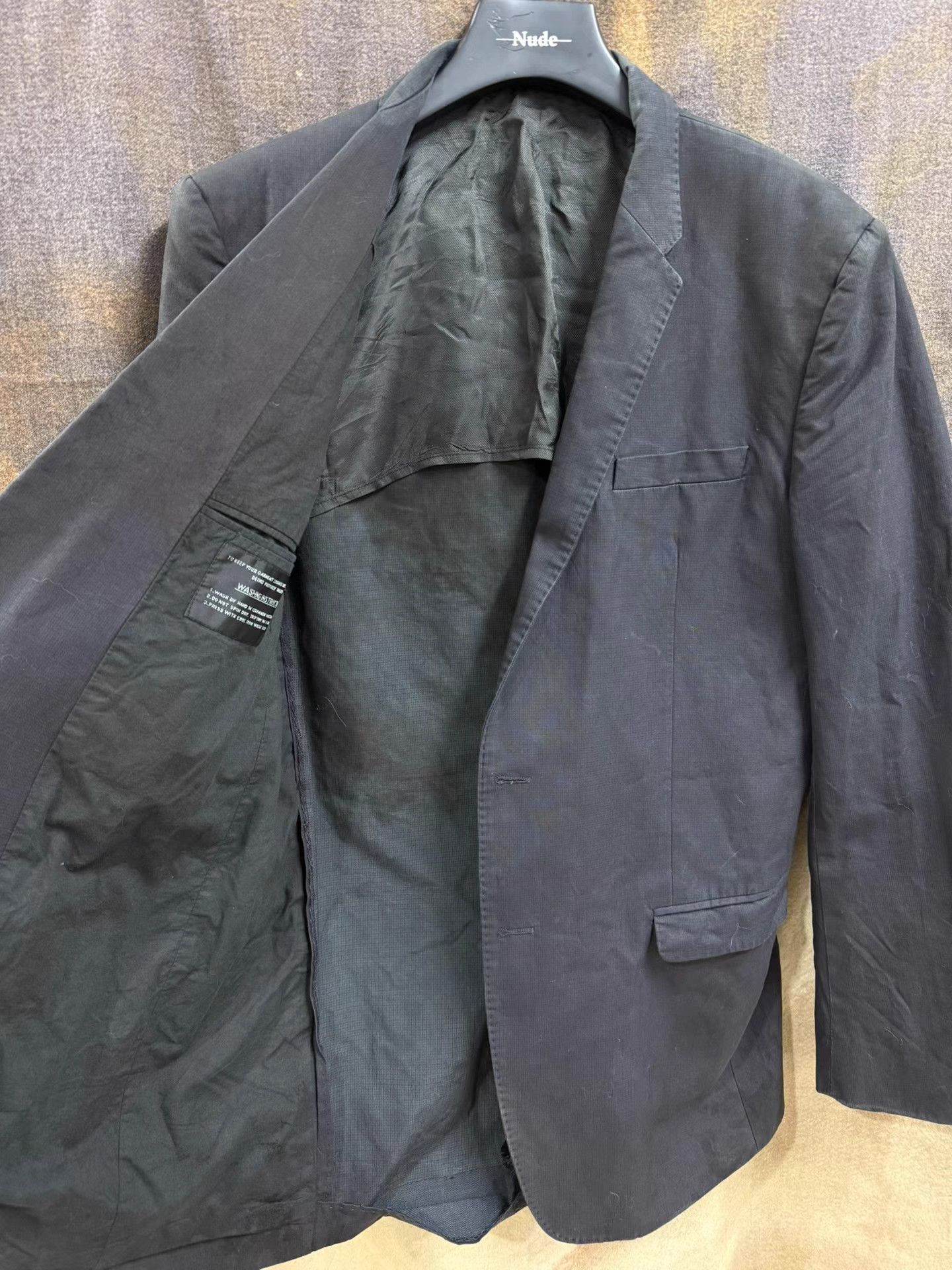 Maison Margiela Black Single-Breasted Blazer - Size L Size US L / EU 52-54 / 3 - 7 Thumbnail
