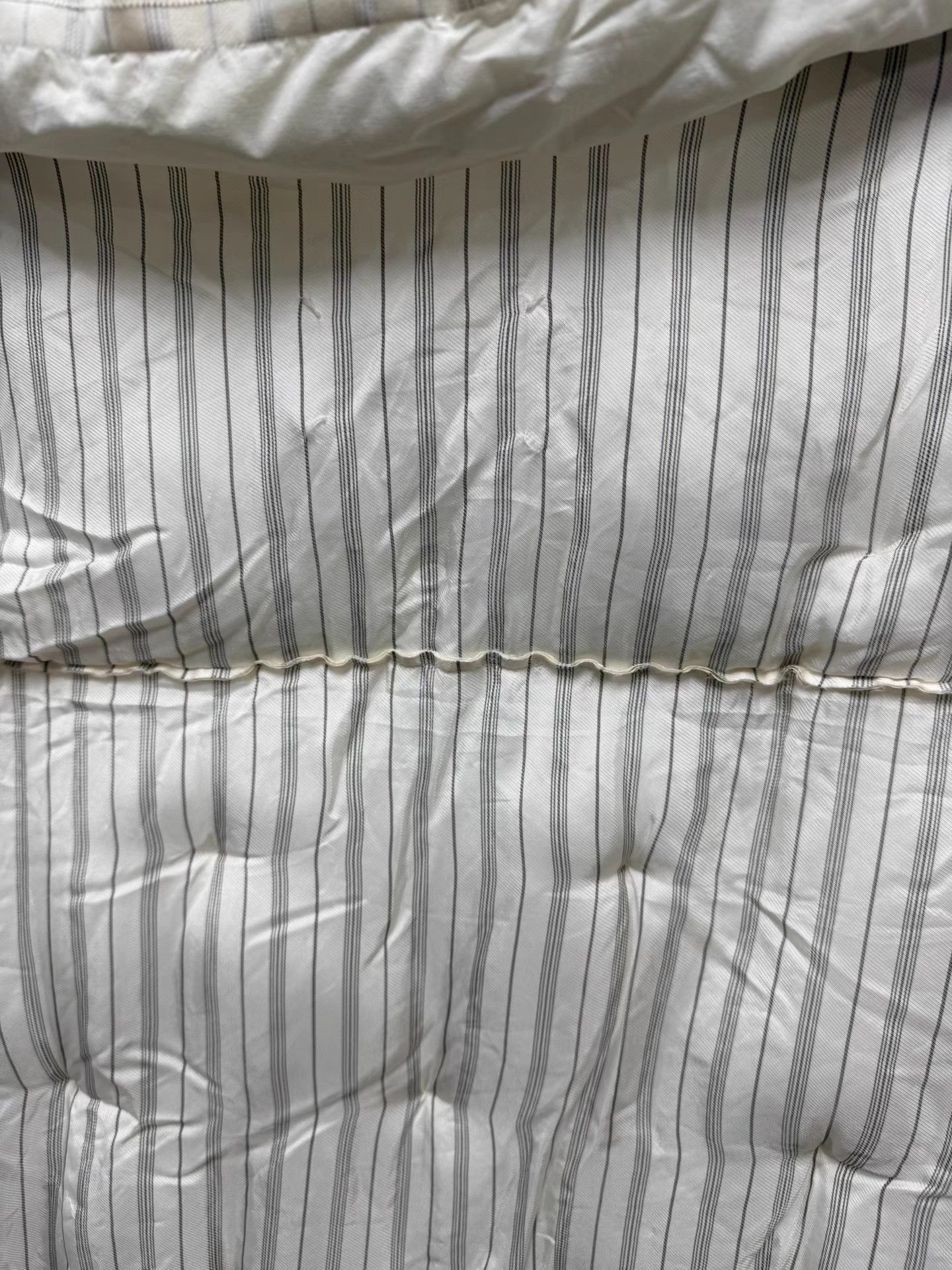 Maison Margiela White Striped Lightweight Jacket Size S Size US S / EU 44-46 / 1 - 9 Thumbnail