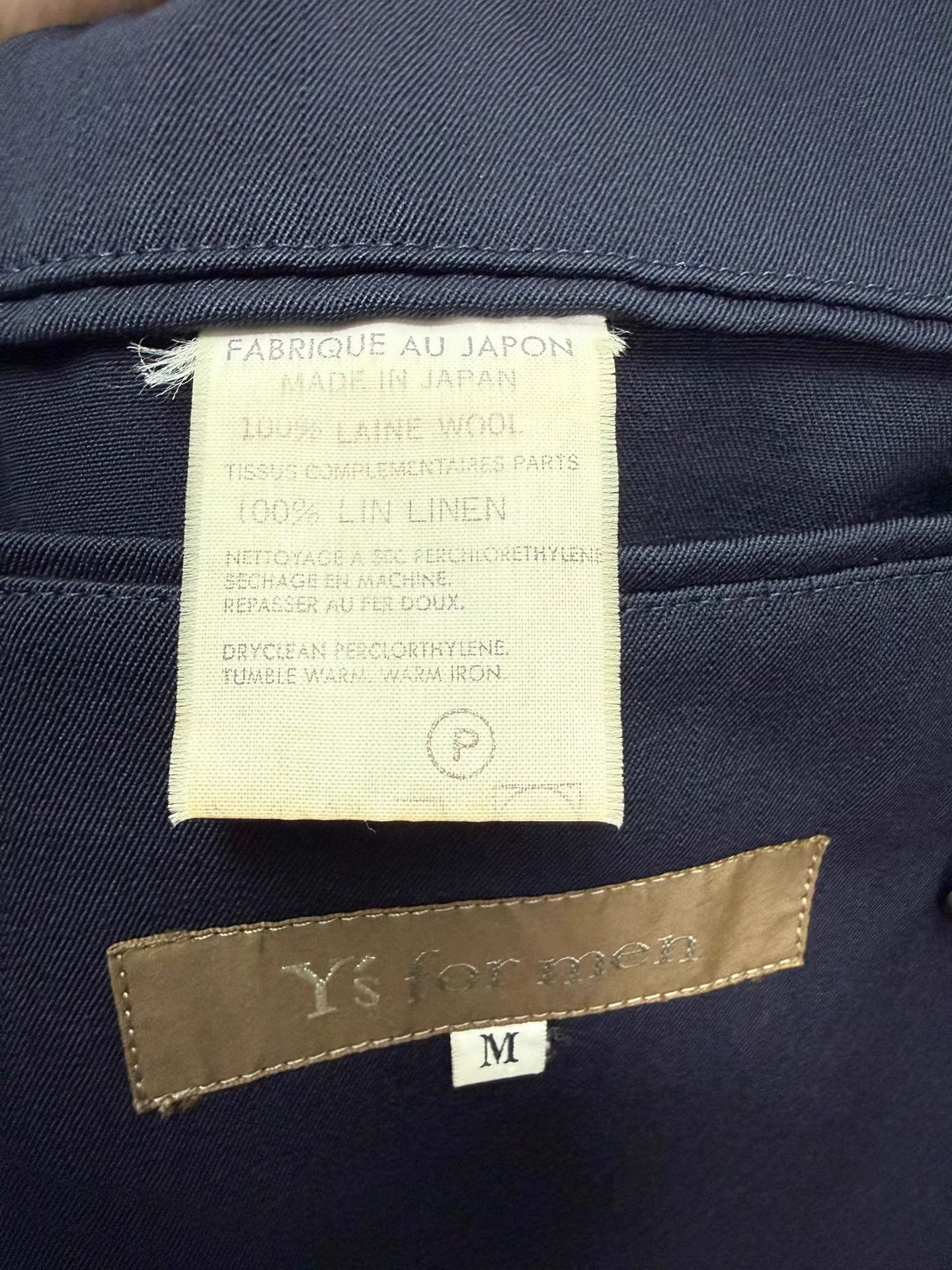 Yohji Yamamoto Black Double-Breasted Long Coat Size M Size US M / EU 48-50 / 2 - 8 Thumbnail