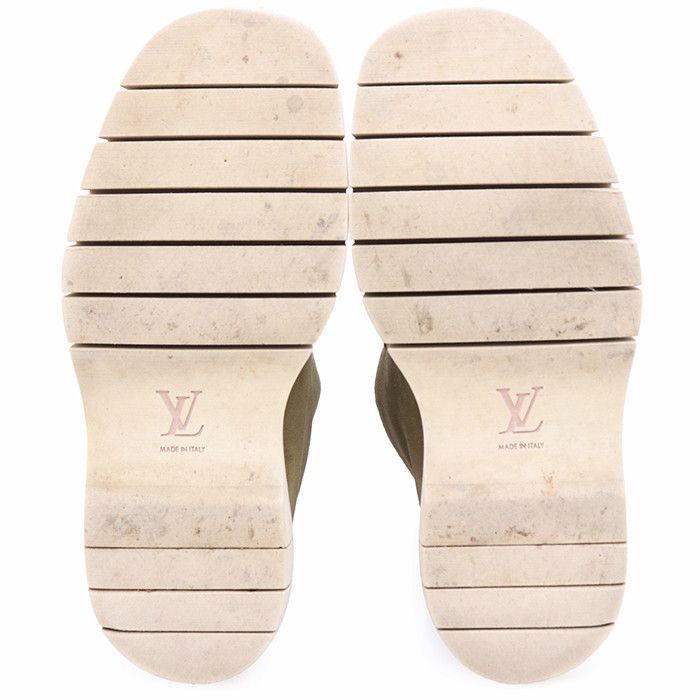 Louis Vuitton Louis Vuitton Louis Vuitton Suede Leather Boots Leather Shoes BM0292 DUTY FREE for USA Size ONE SIZE - 8 Thumbnail