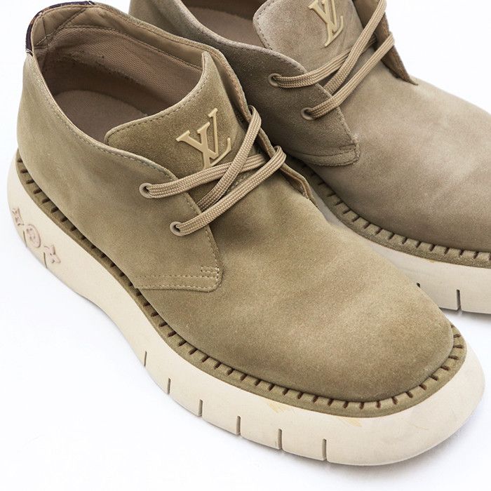 Louis Vuitton Louis Vuitton Louis Vuitton Suede Leather Boots Leather Shoes BM0292 DUTY FREE for USA Size ONE SIZE - 11 Thumbnail